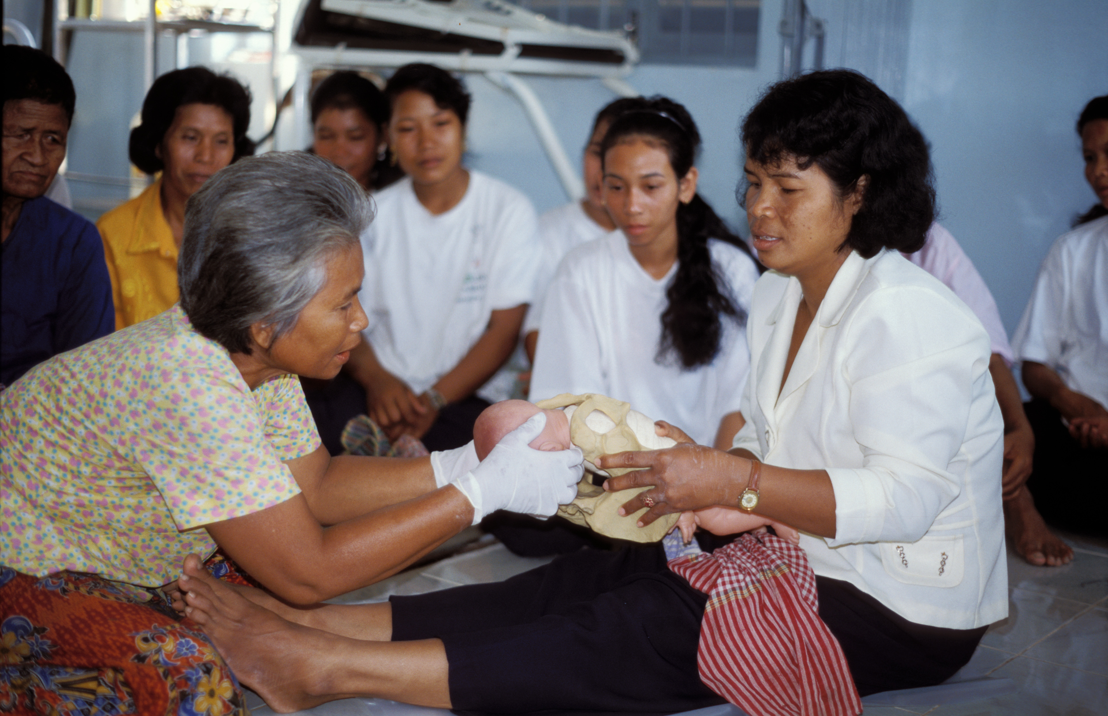 Traditional Birth Attendant Training in Cambodia