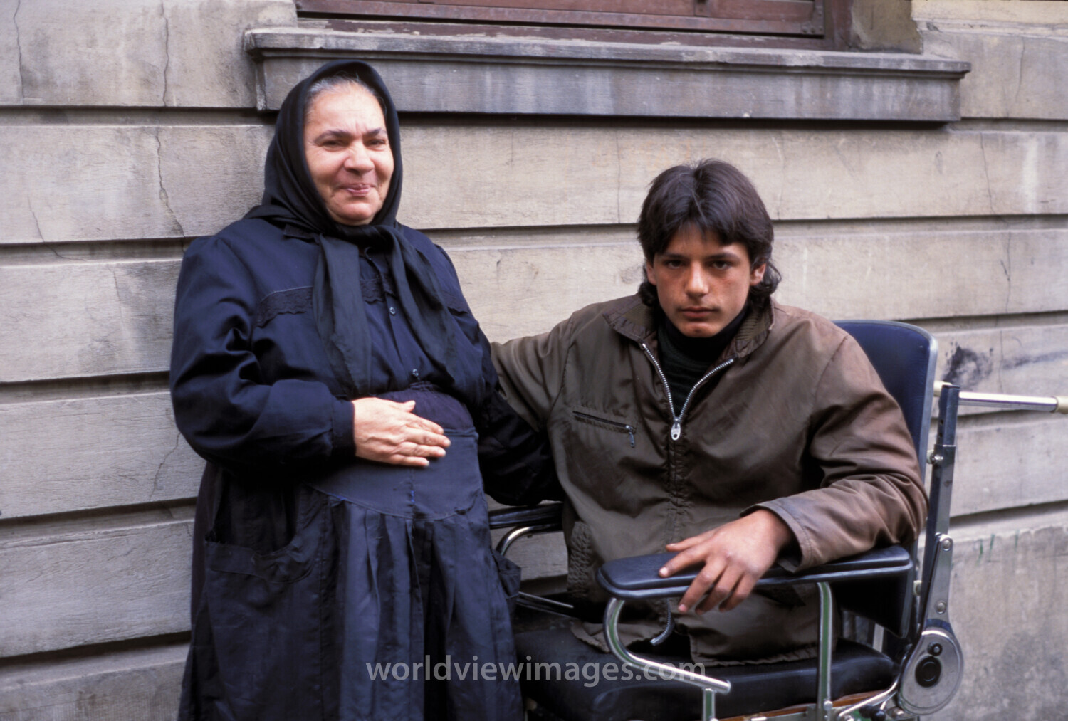 Disabled Boy in Romania