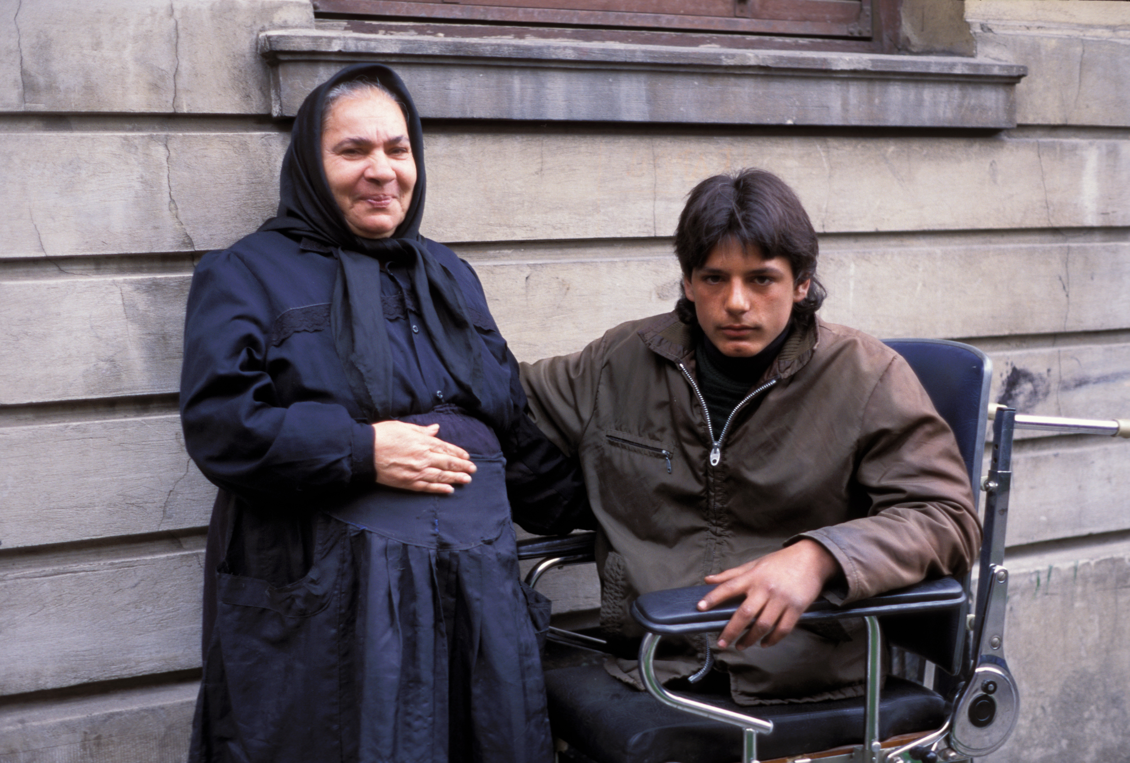 Disabled Boy in Romania