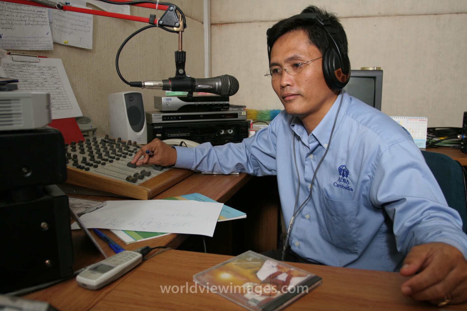 Health Training over Radio in Cambodia
