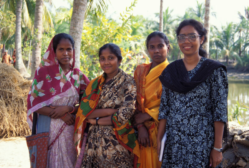 Health Workers in Bangladesh — Group shot of ADRA health workers, bringing health education to villages throughout Bangladesh — Bangladesh, Health, health wo...