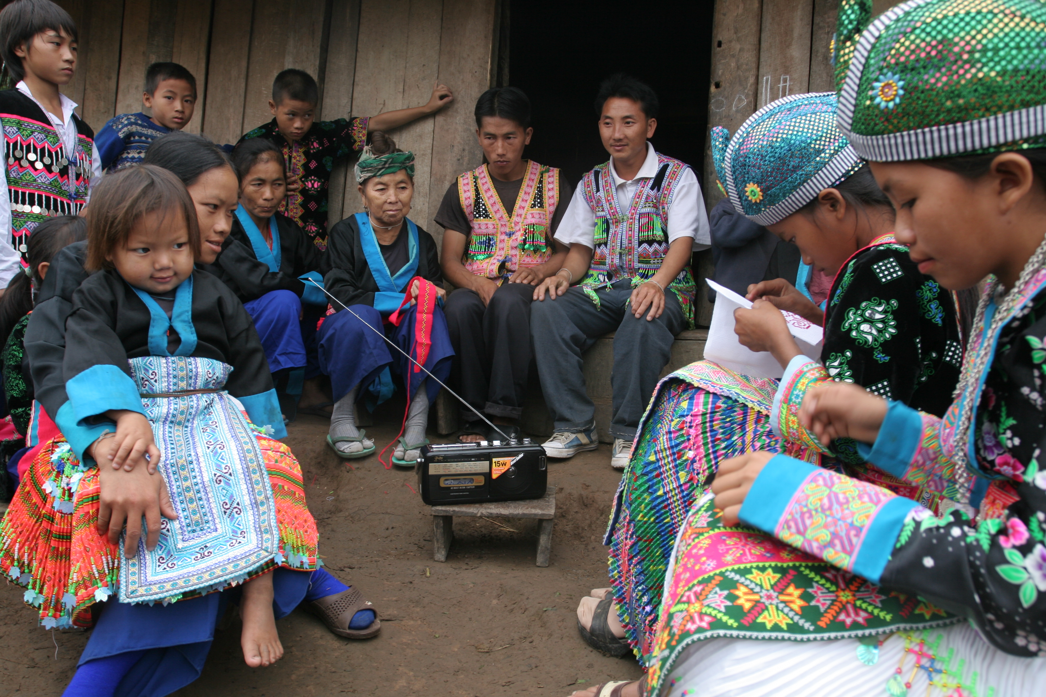 Health Education on Radio in Laos