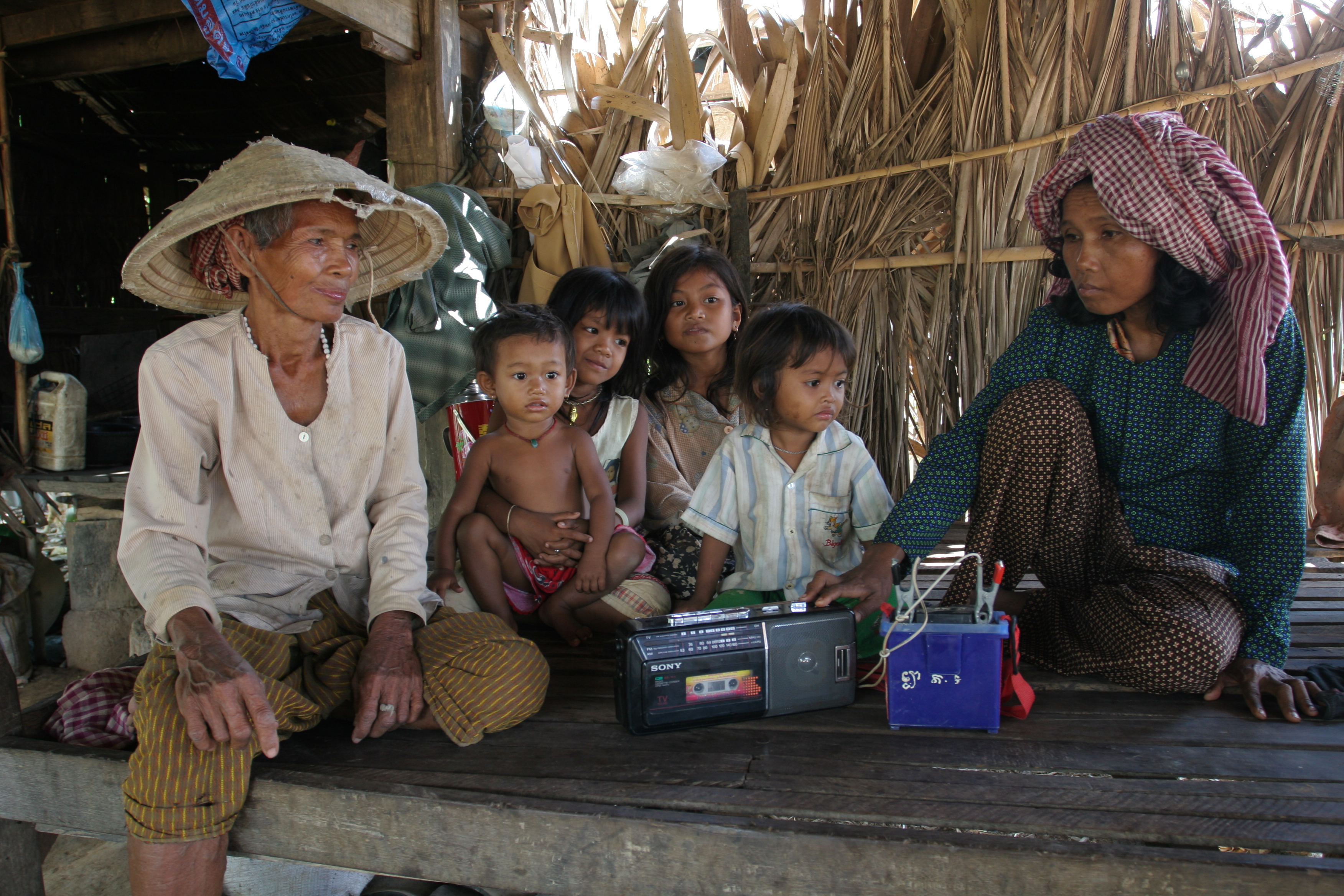 Health Training over Radio in Cambodia
