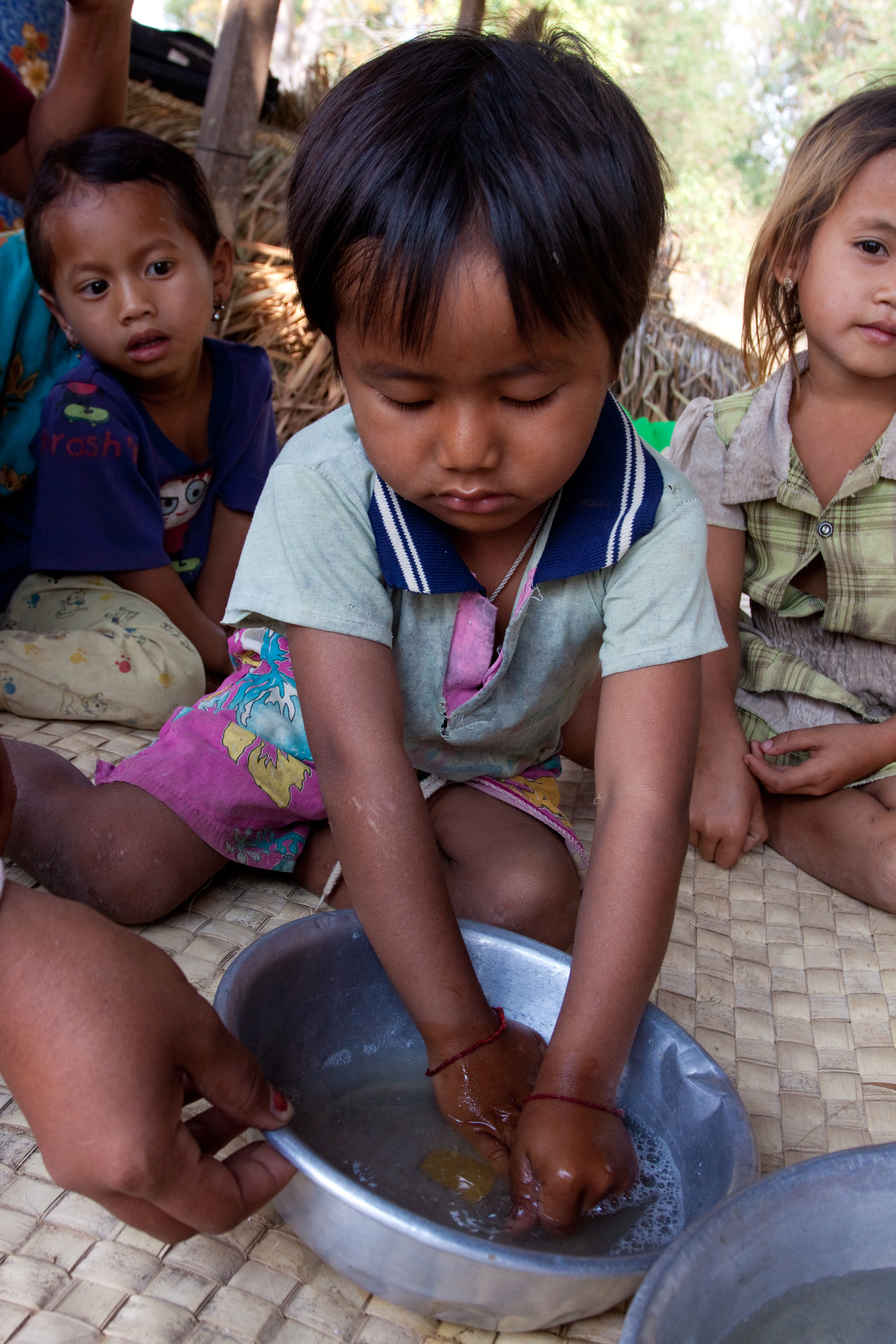Learning to Wash Hands in Cambodia