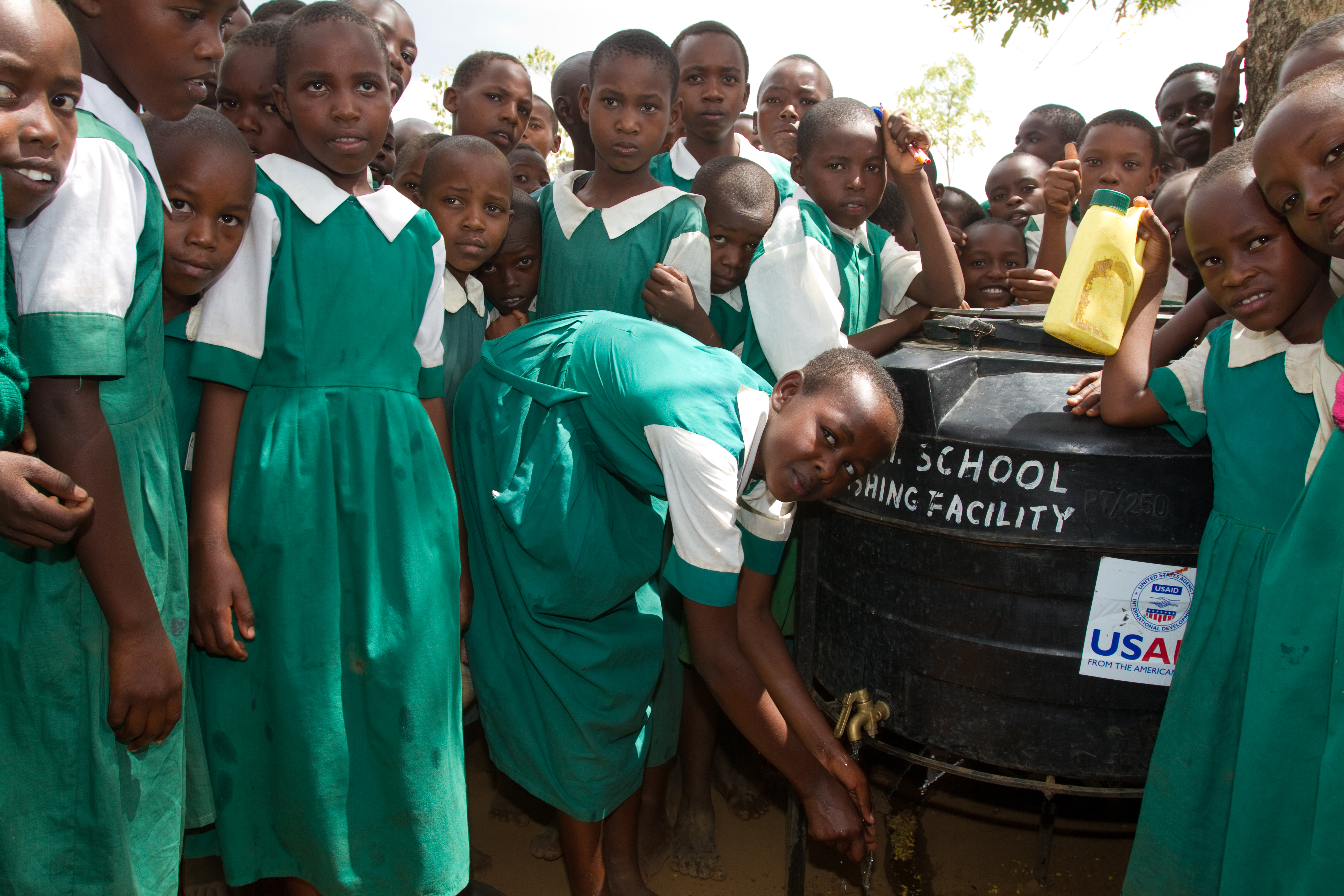 Washing Hands in Kenya for Helath