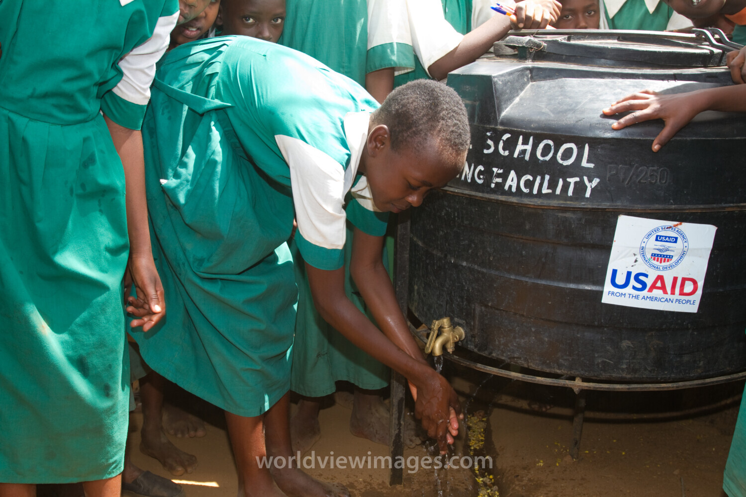 Washing Hands in Kenya for Helath