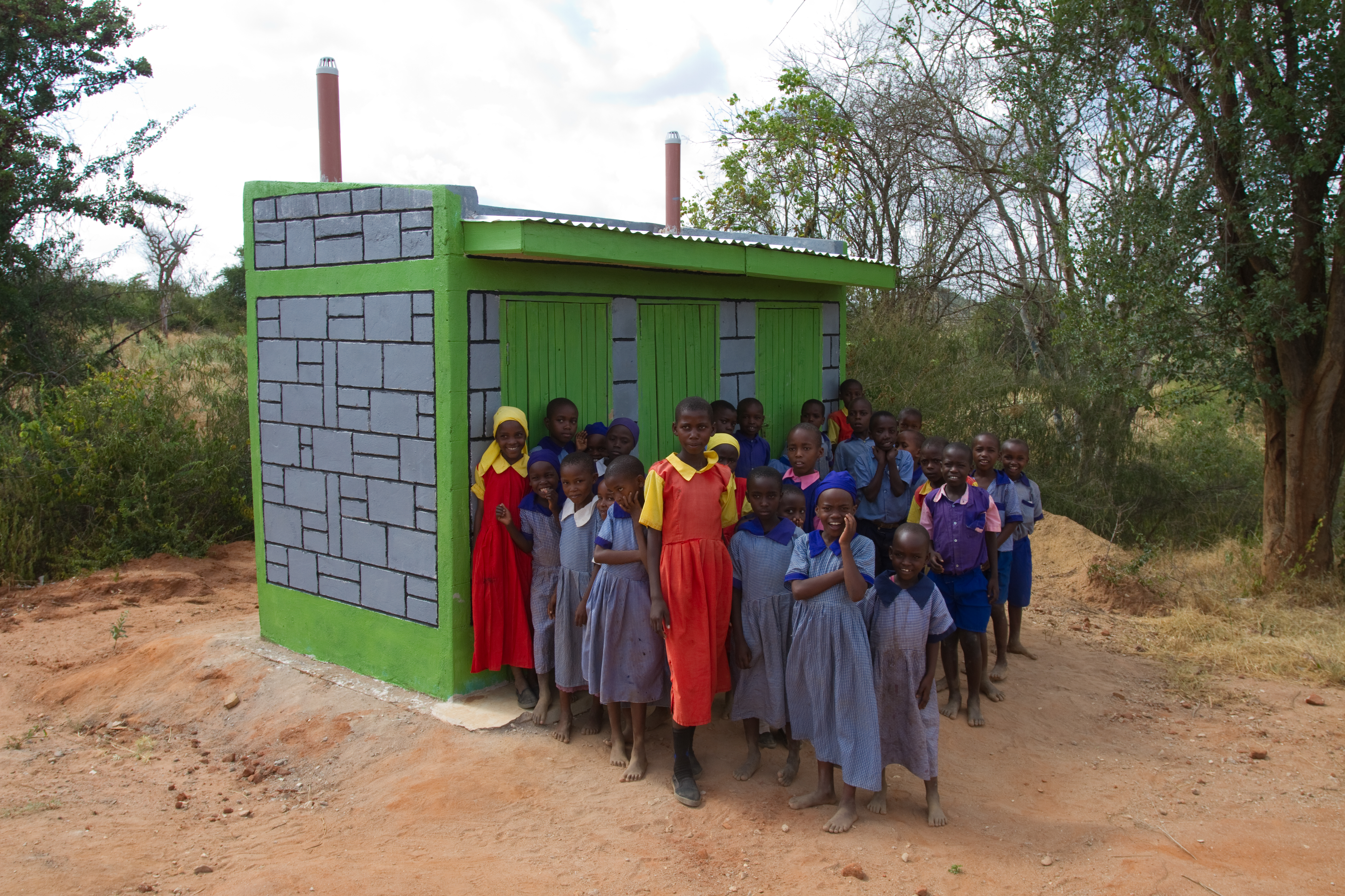 New Toilets for School in Kenya