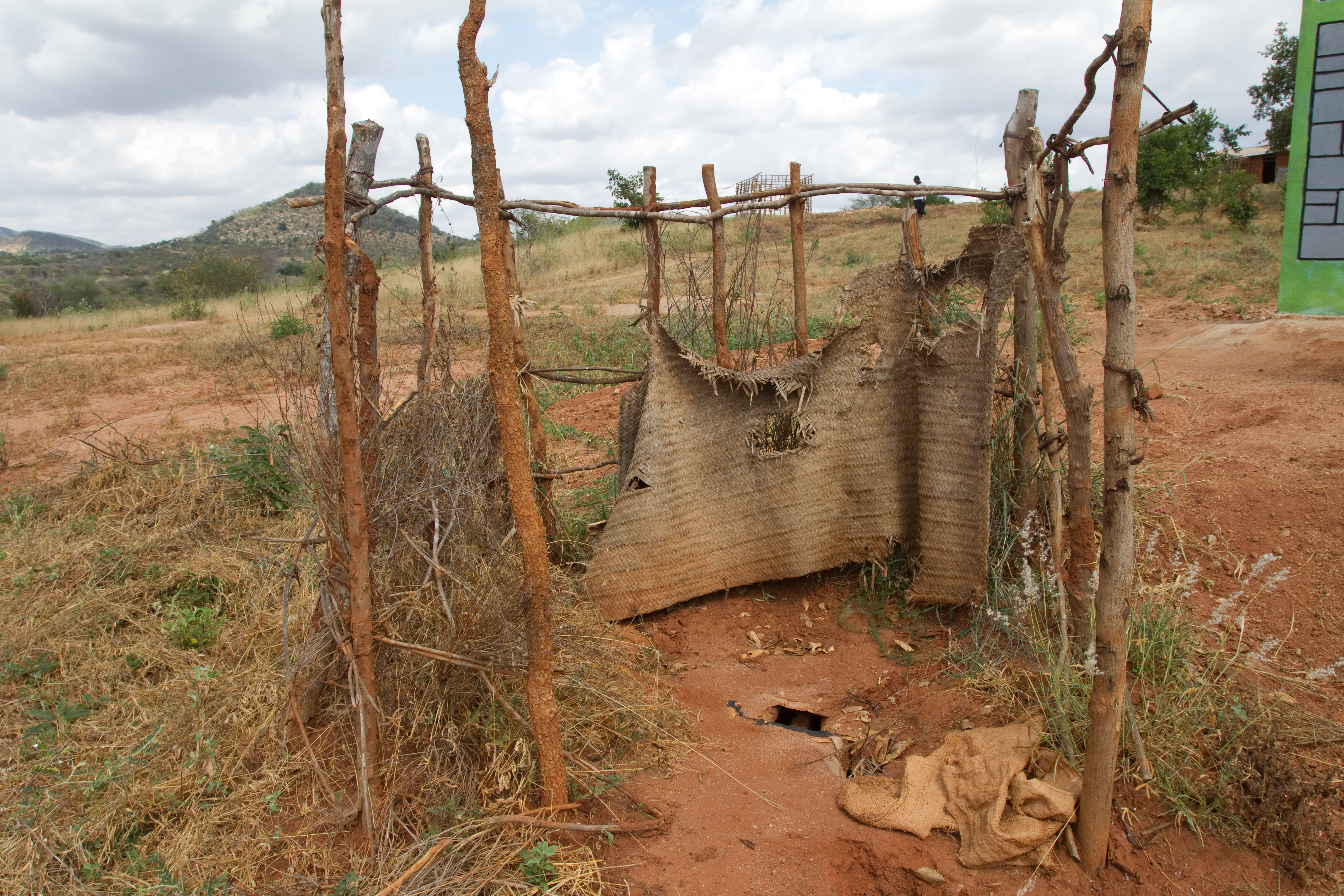Old School Toilet in Kenya