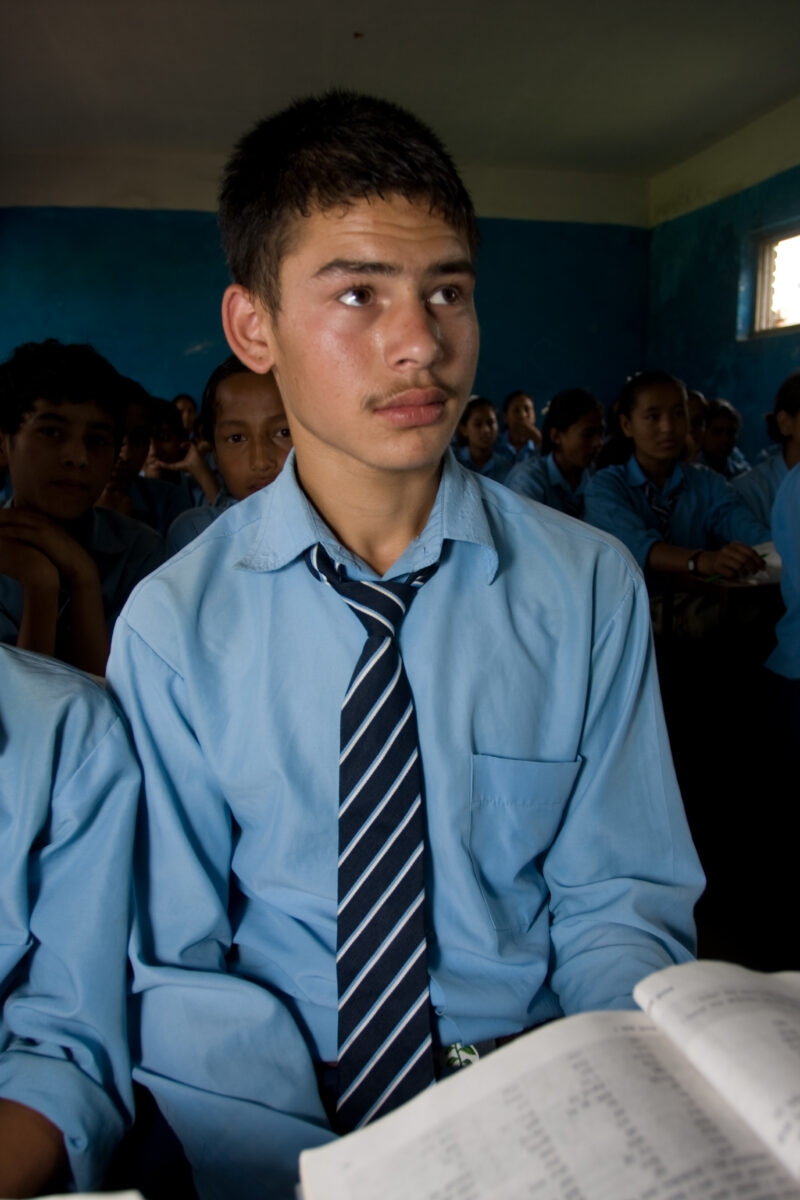 School in Nepal — Nepal, school, education, secondary, students
