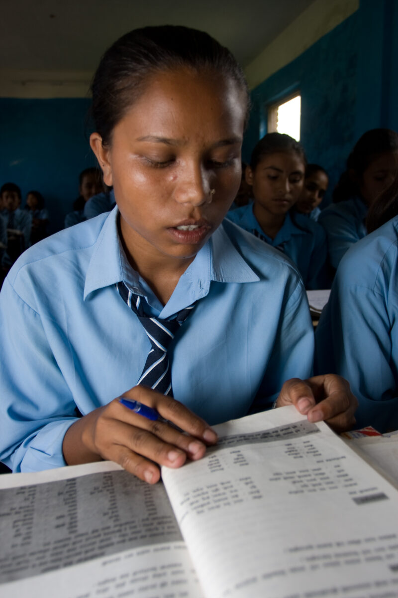School in Nepal — Nepal, school, education, secondary, students
