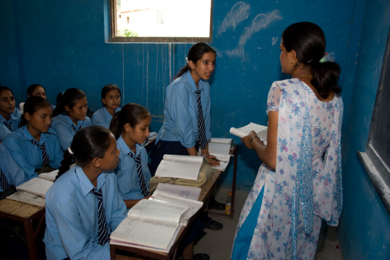 School in Nepal — Nepal, school, education, secondary, students