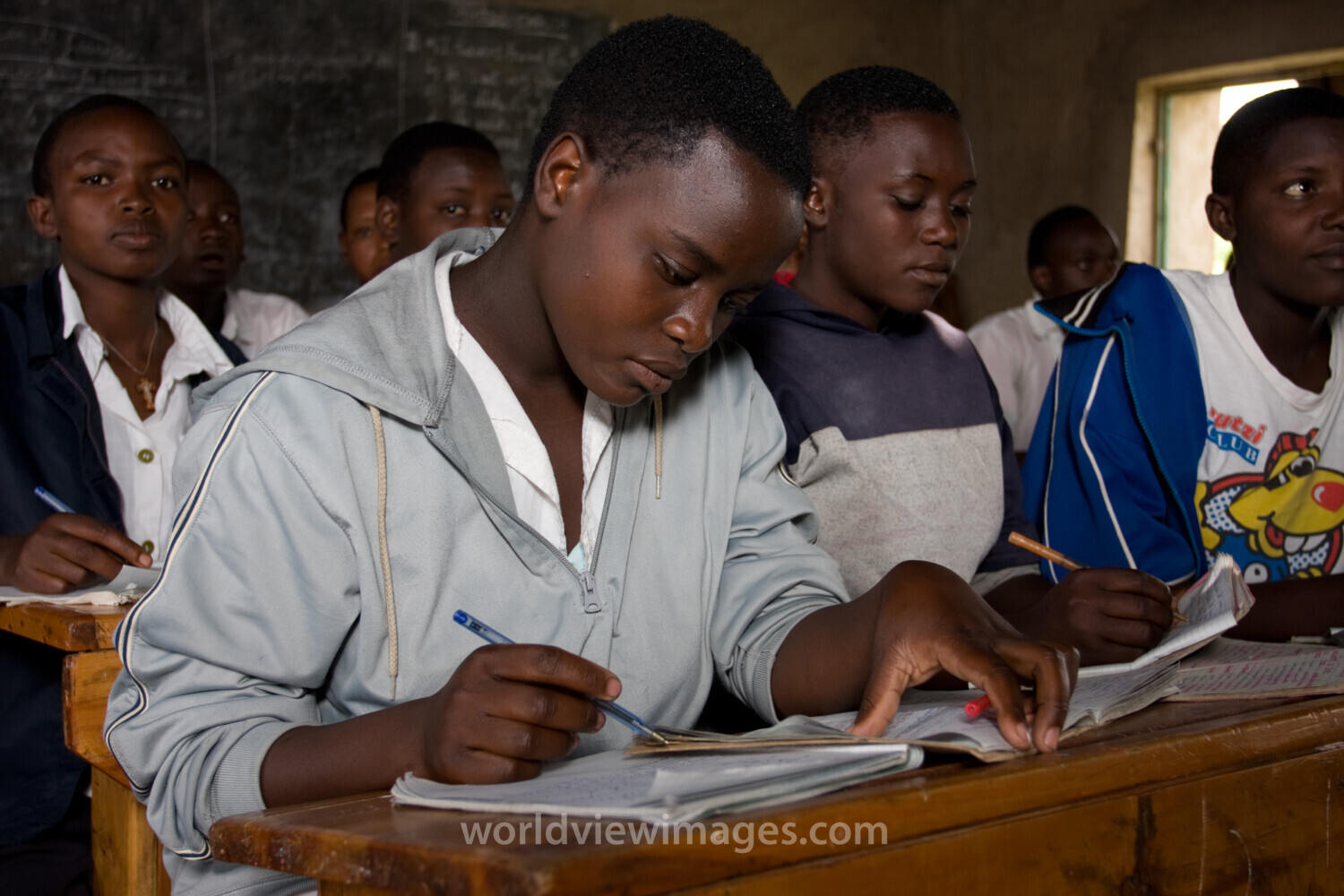Student in Rwanda