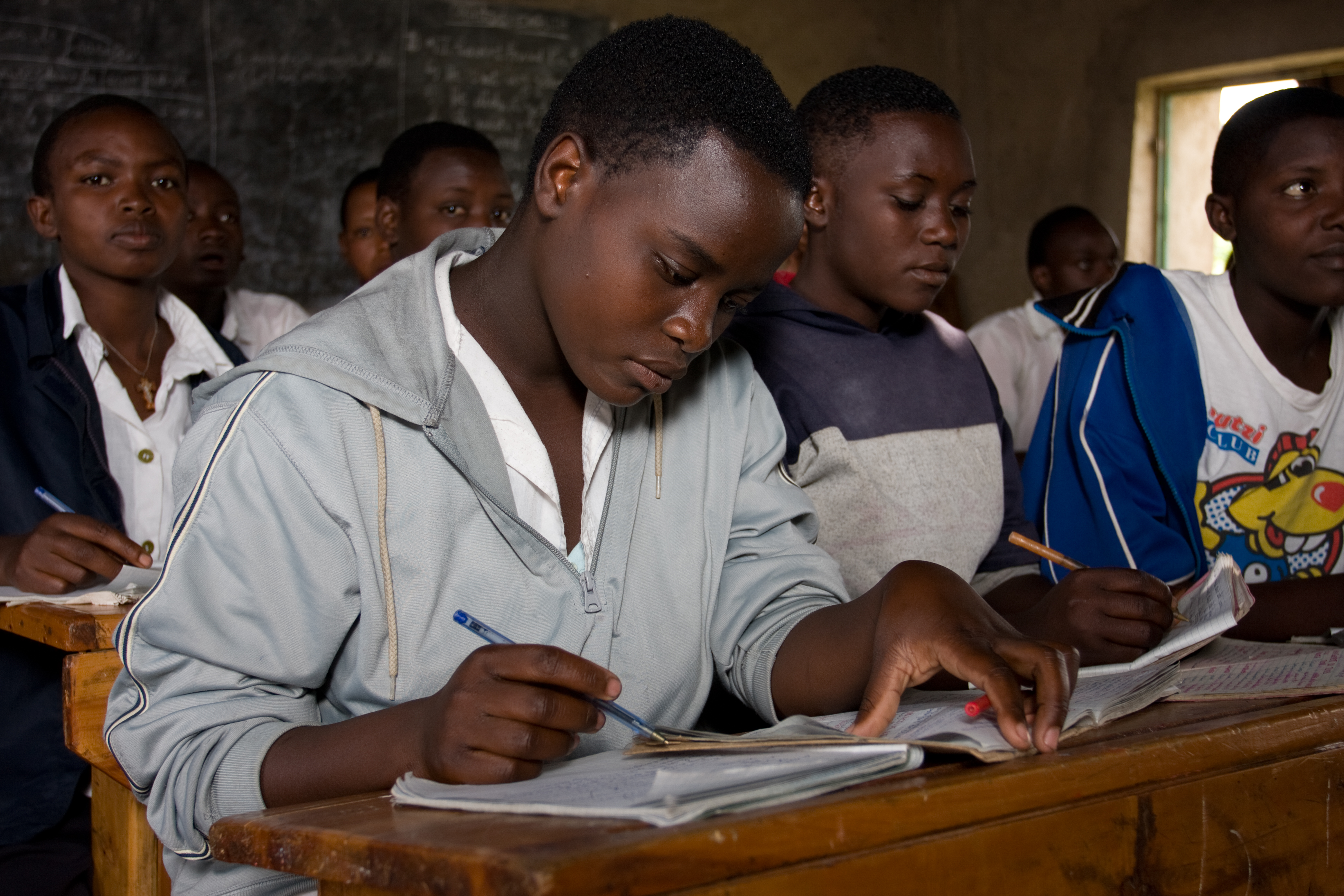 Student in Rwanda