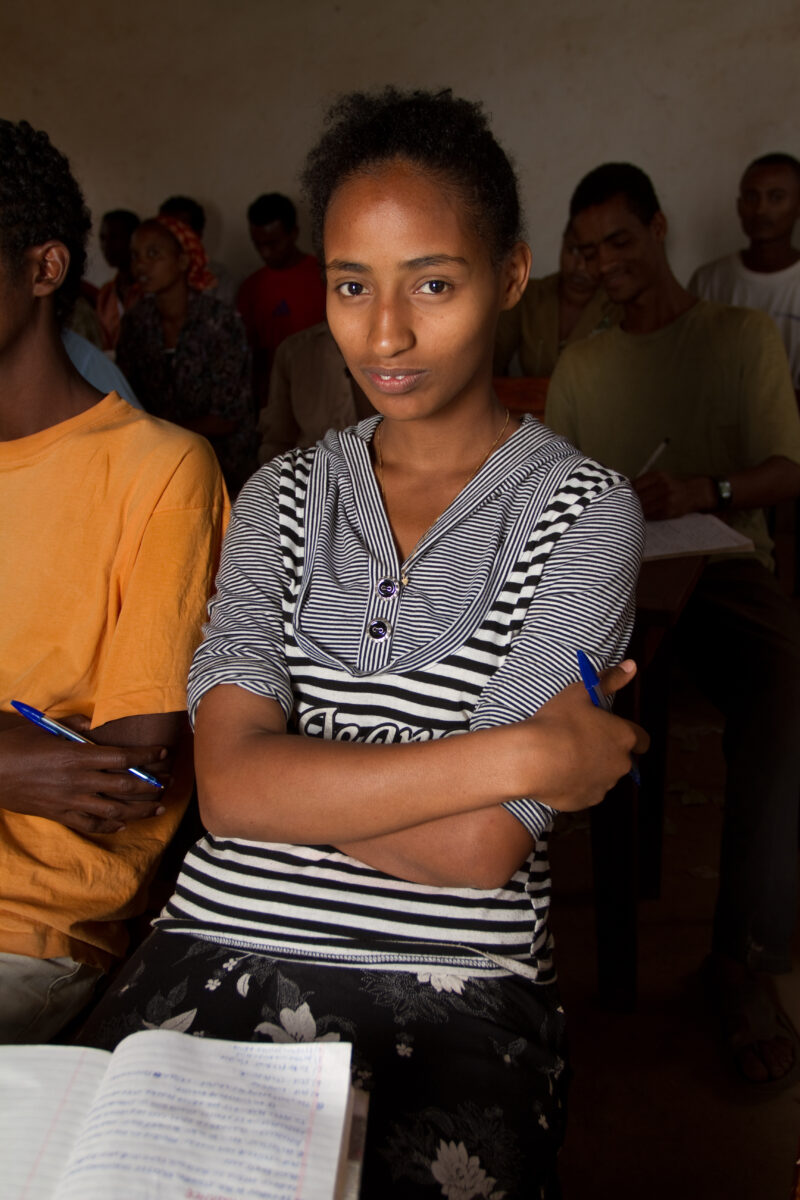 Students in Class In Ethiopia — High School Students of a Adventist Boarding Academy in Ethiopia — Ethiopia, Africa, African, Africans, Ethiopian