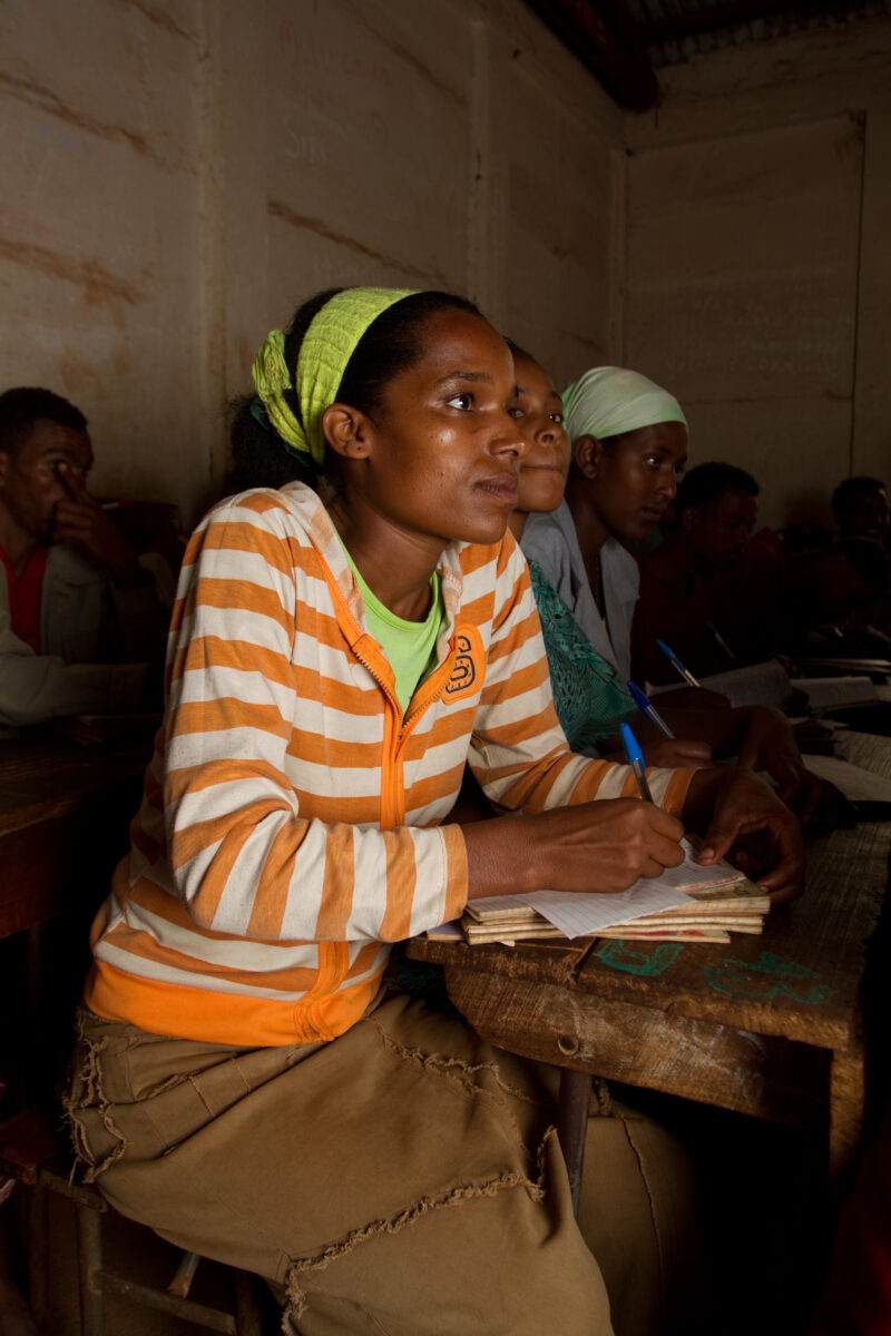 Students in Class In Ethiopia — High School Students of a Adventist Boarding Academy in Ethiopia — Ethiopia, Africa, African, Africans, Ethiopian