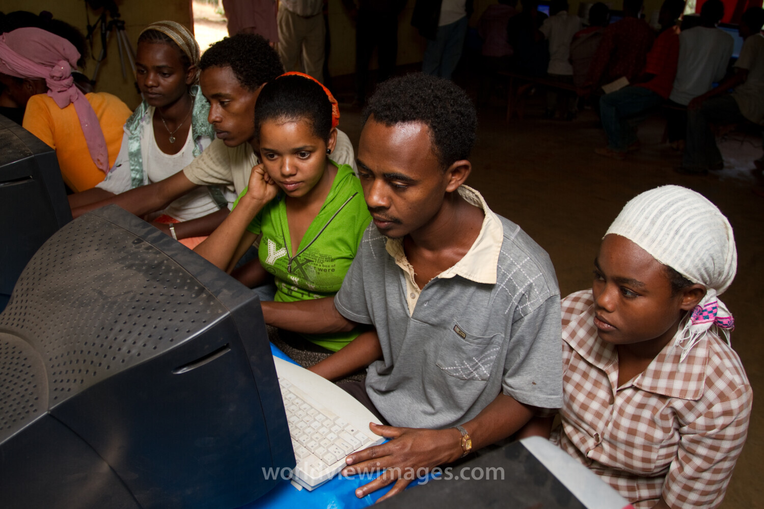 Computer Class in Ethiopia