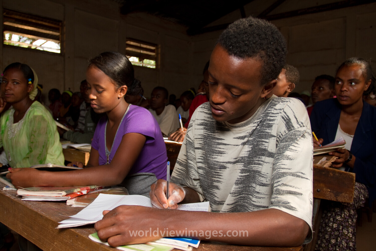 In Class in Ethiopia