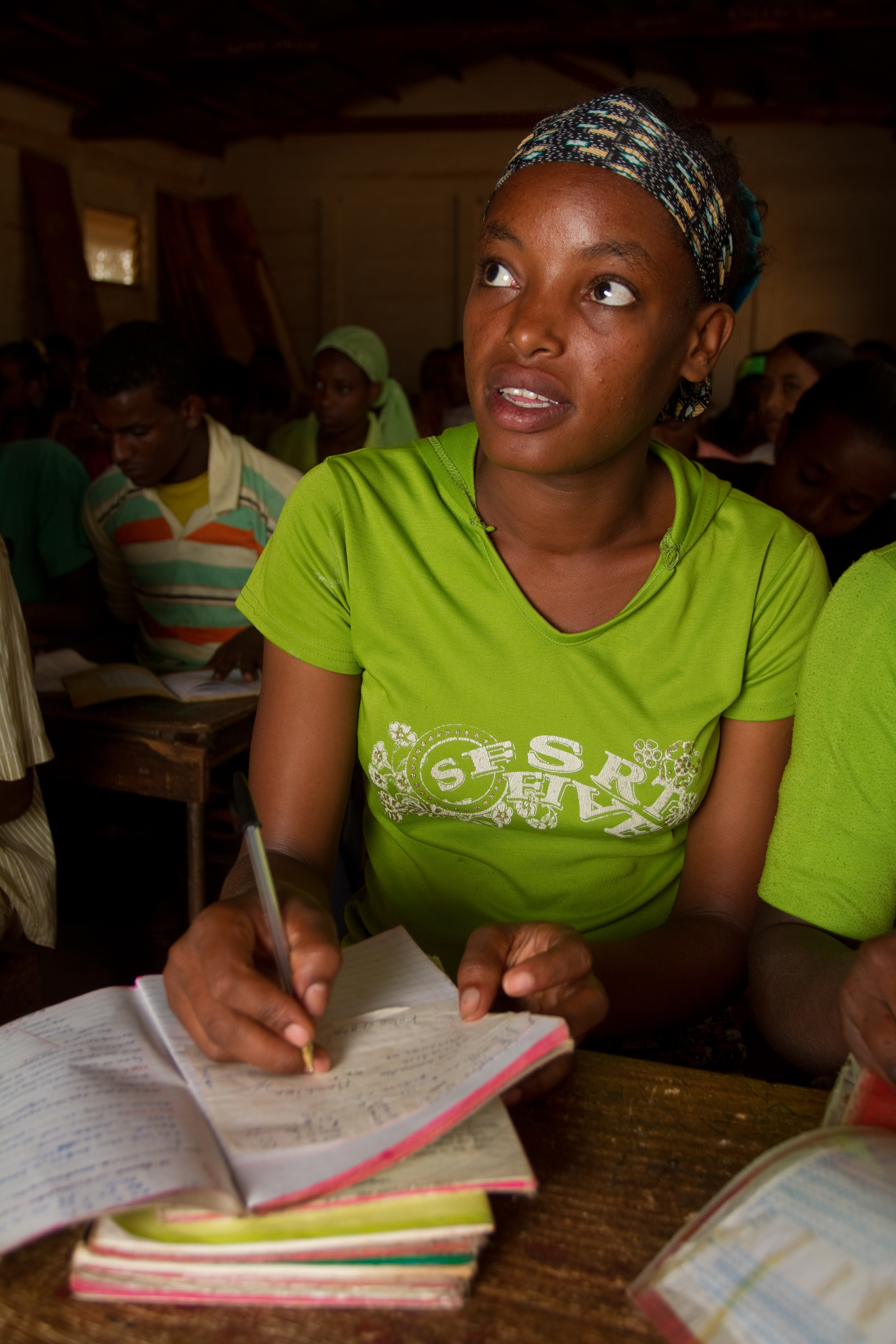 In Class in Ethiopia