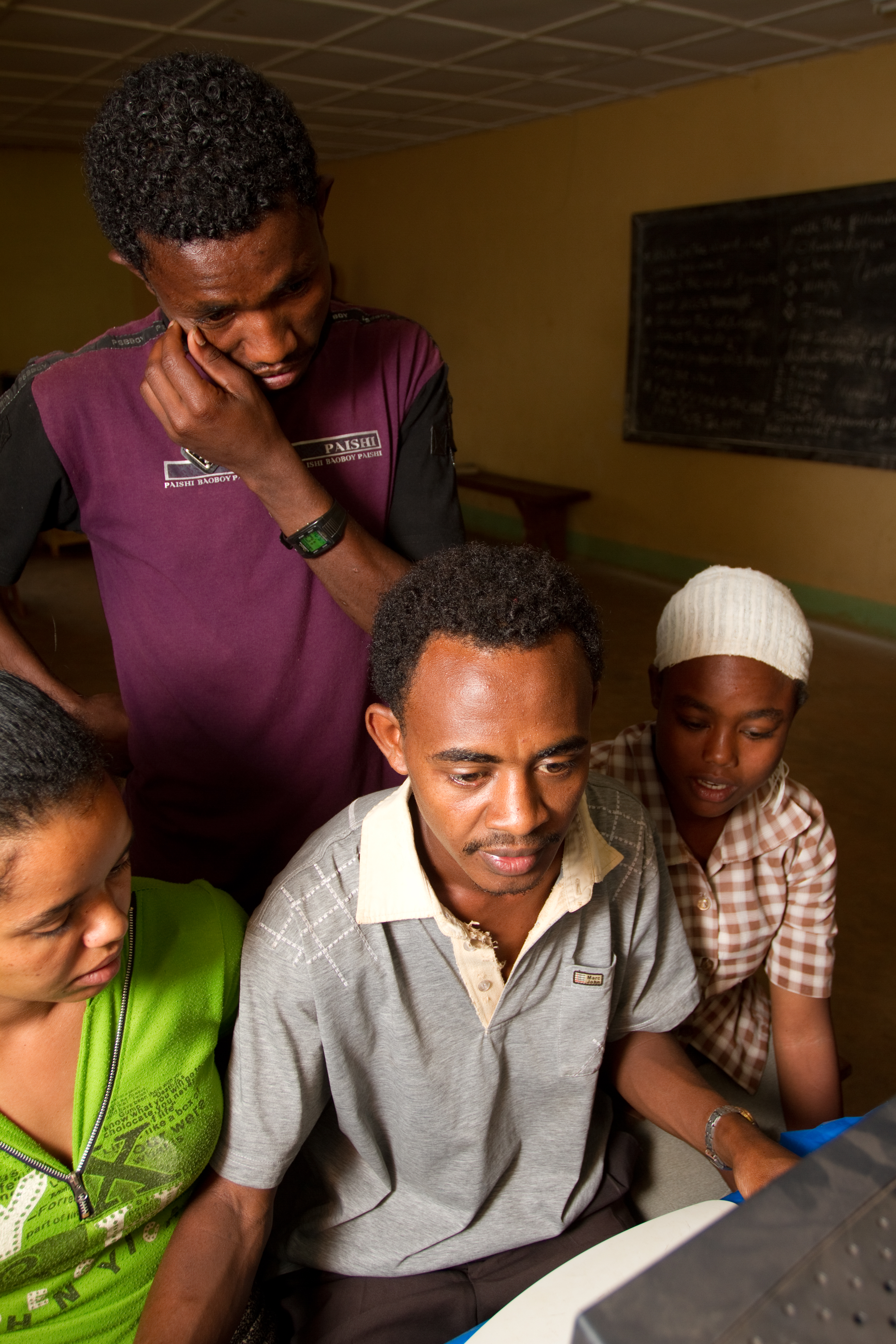 Computer Class in Ethiopia