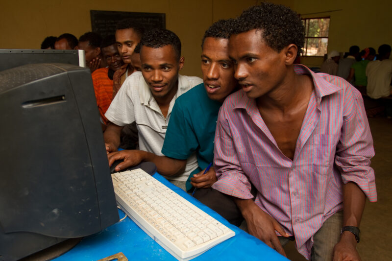 Learning Computers in Ethiopia