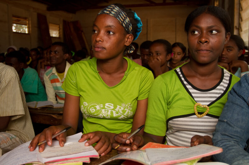 In Class in Ethiopia — Academy students at a Adventist School in Ethiopia — Africa, Ethiopia, students, school, Highschool