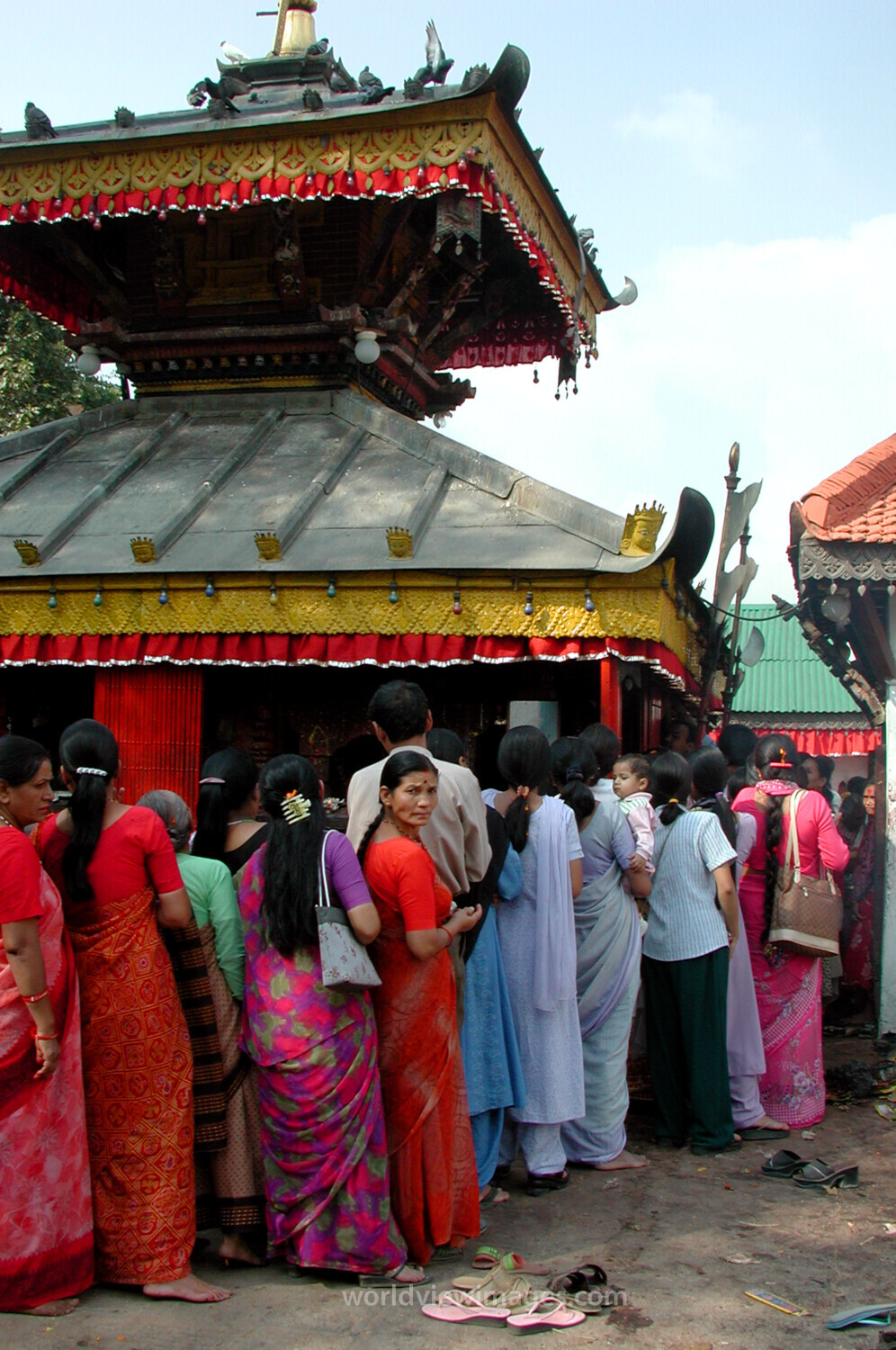 Hindu Worshipers in Nepal