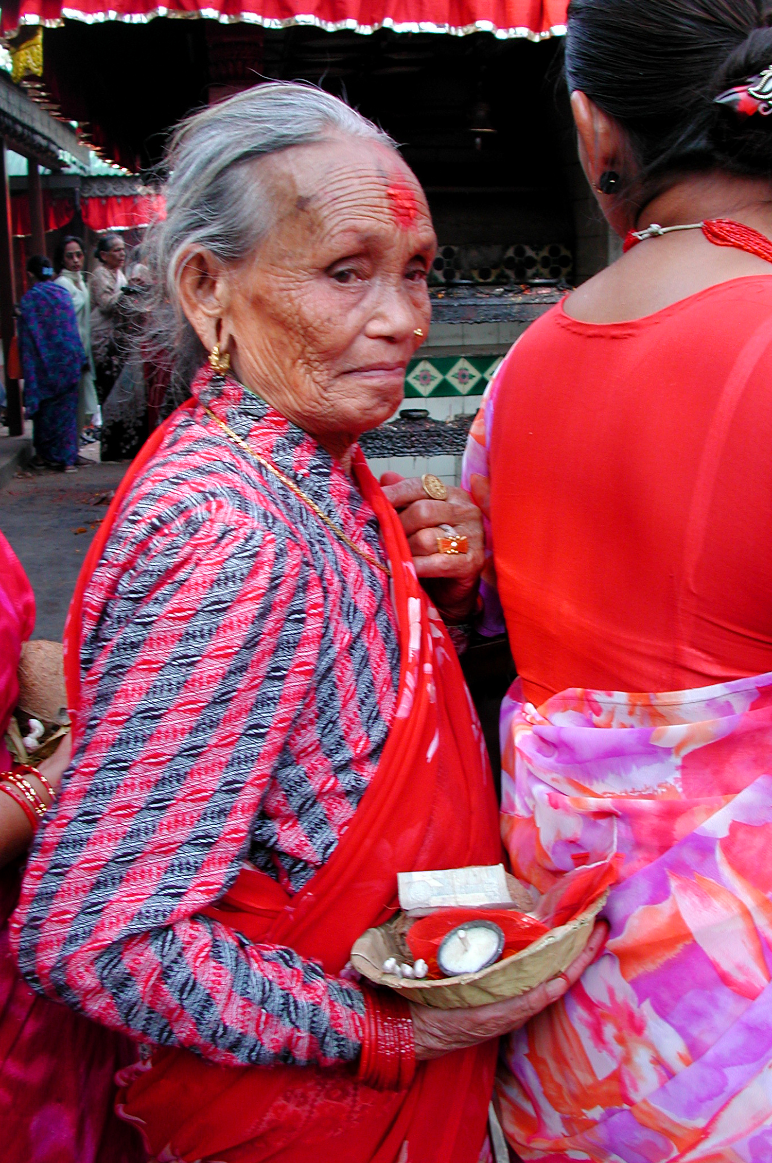 Hindu Worshipers in Nepal