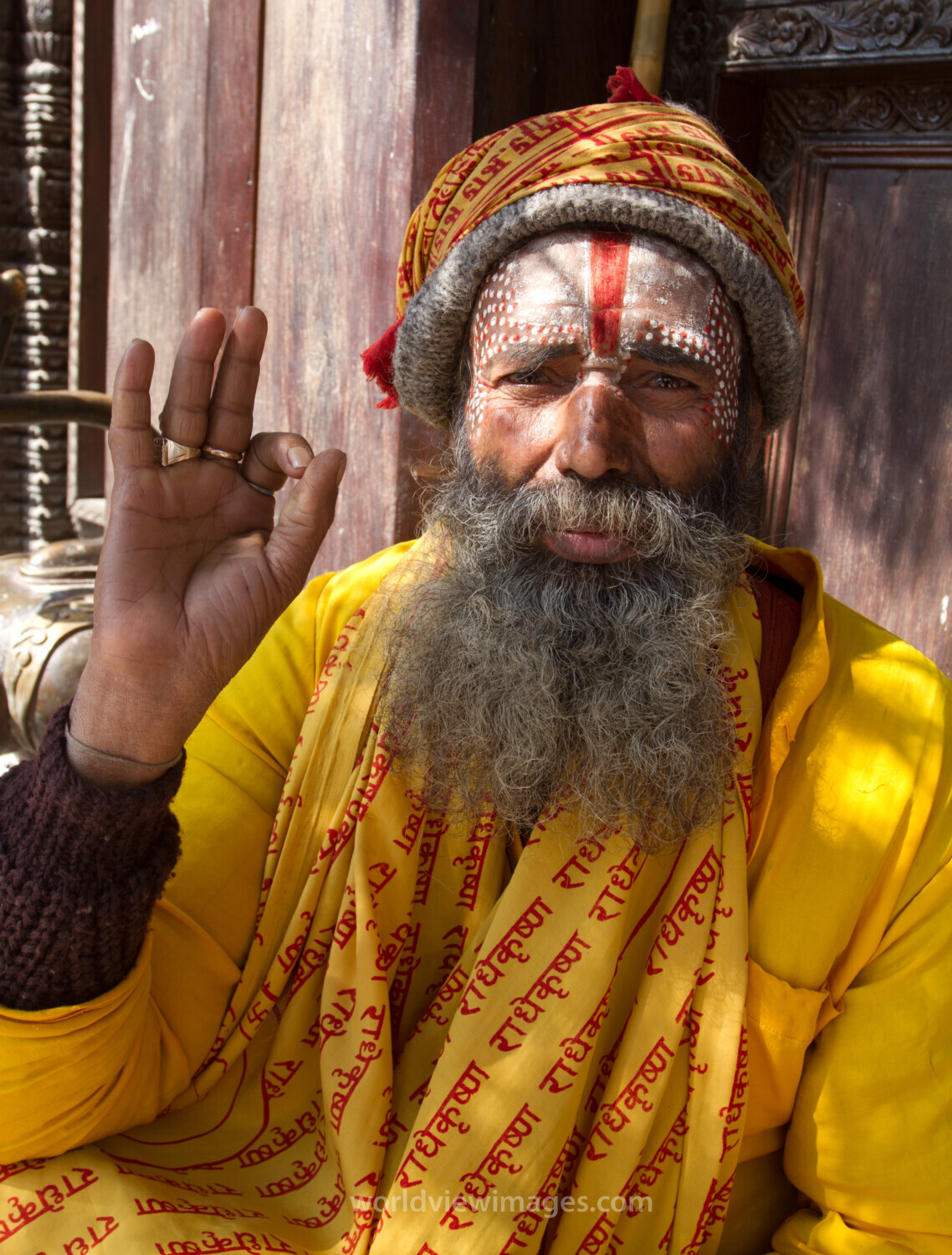 Hindu Holy man in Nepal