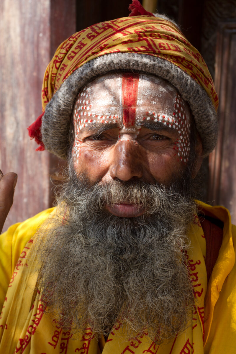 Hindu Holy man in Nepal — Hindu Holy man, in Nepal — Nepal, Asia, man, hindu, hinduism