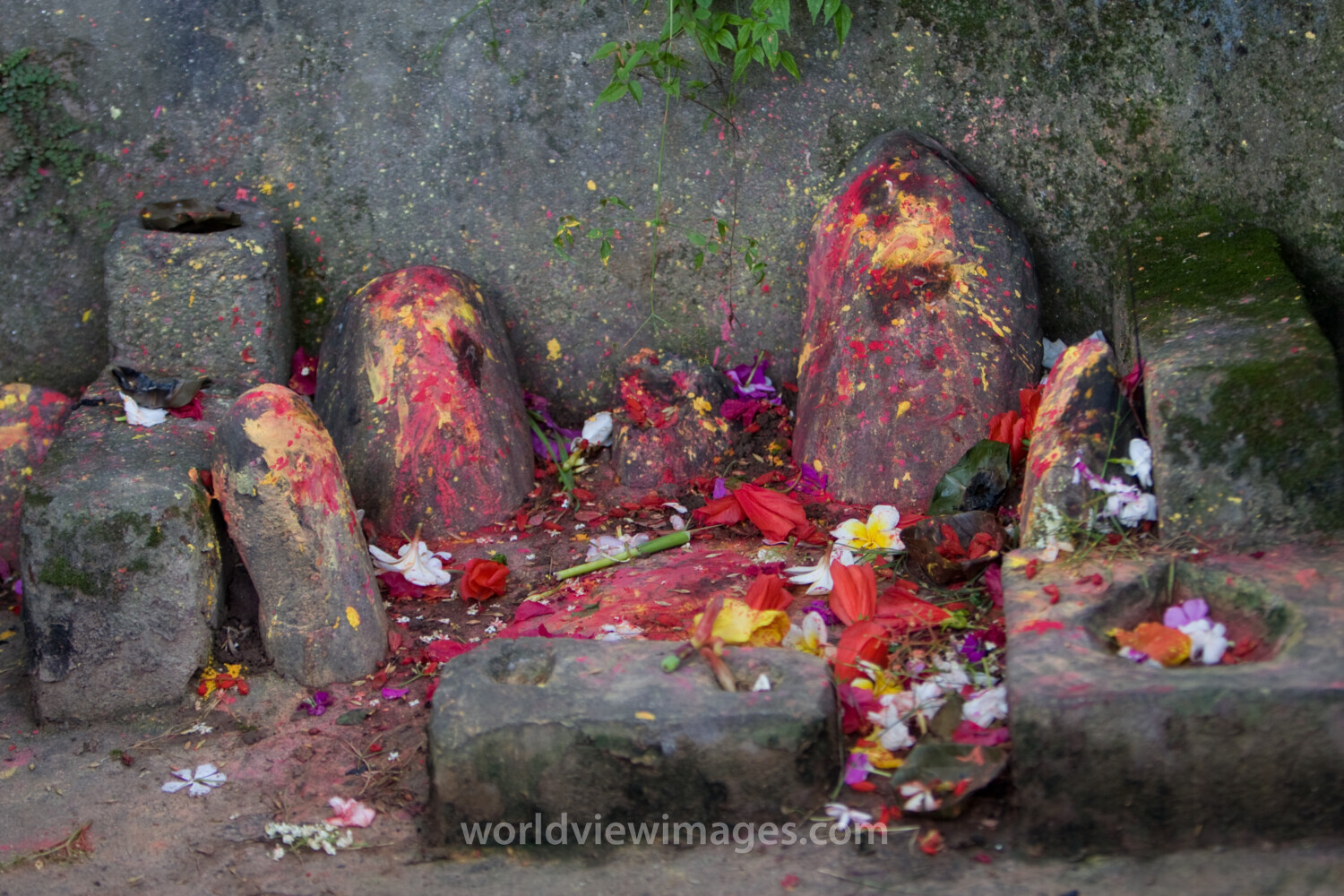 Hindu Alter in Nepal