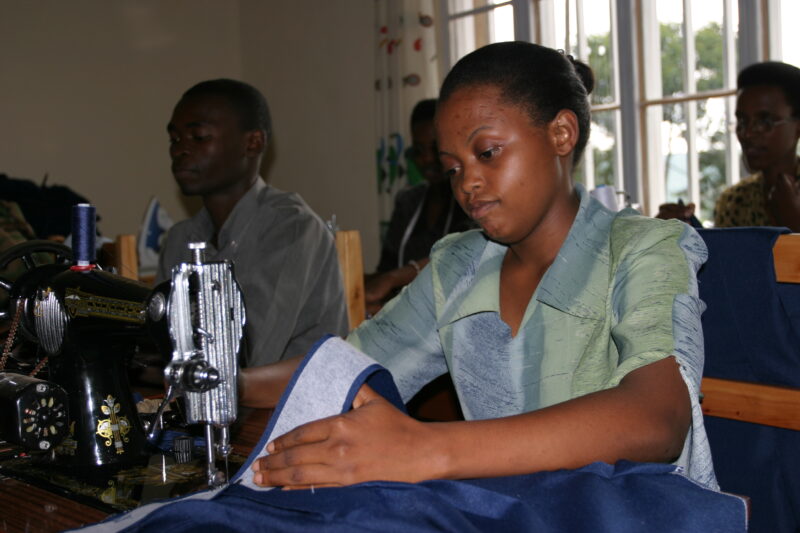 Learning to Sew in Rwanda — People in Rwanda learn new income generating skills from ADRA — Rwanda, Africa, ADRA, Poverty, Development