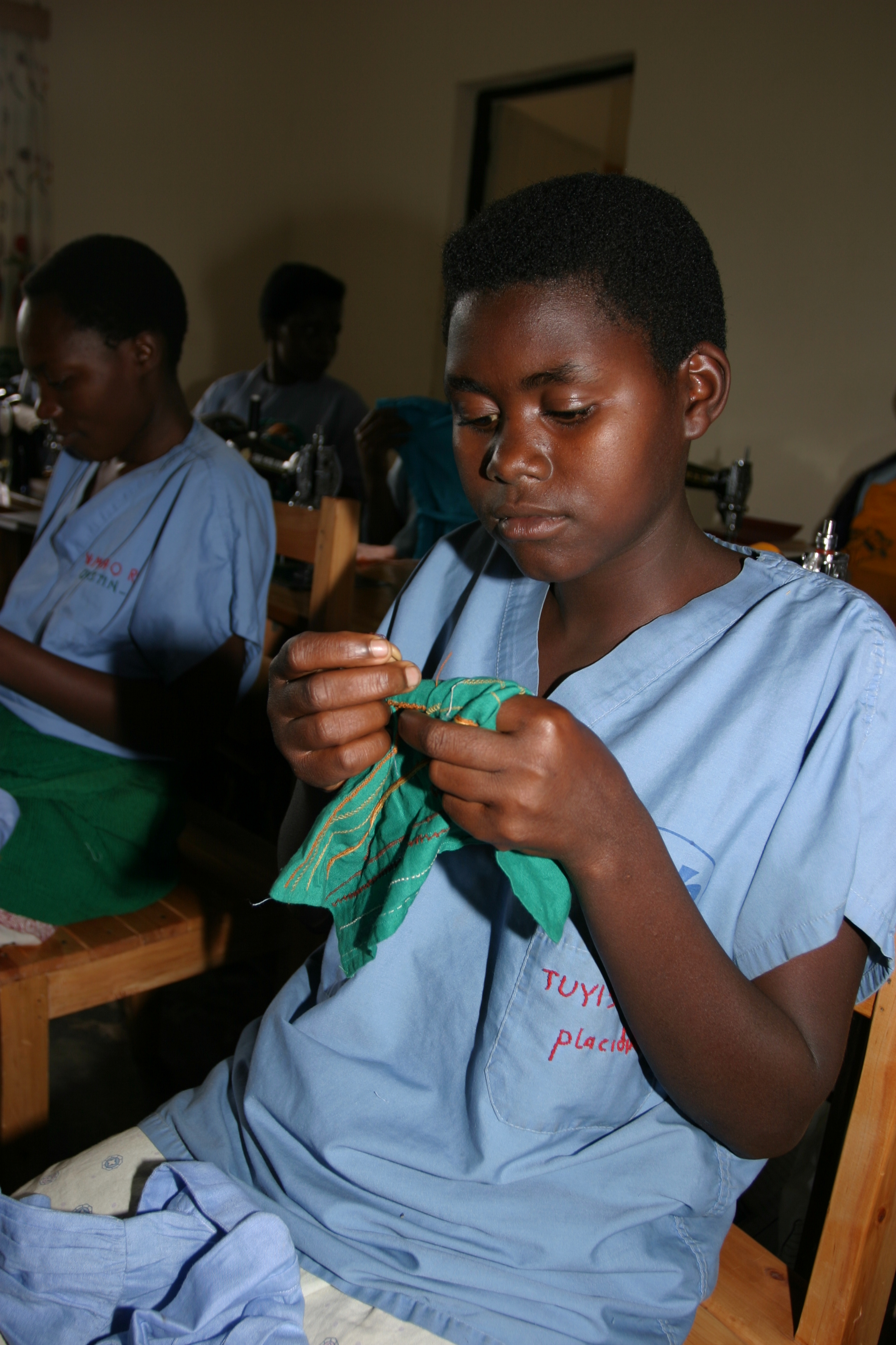 Learning to Sew in Rwanda