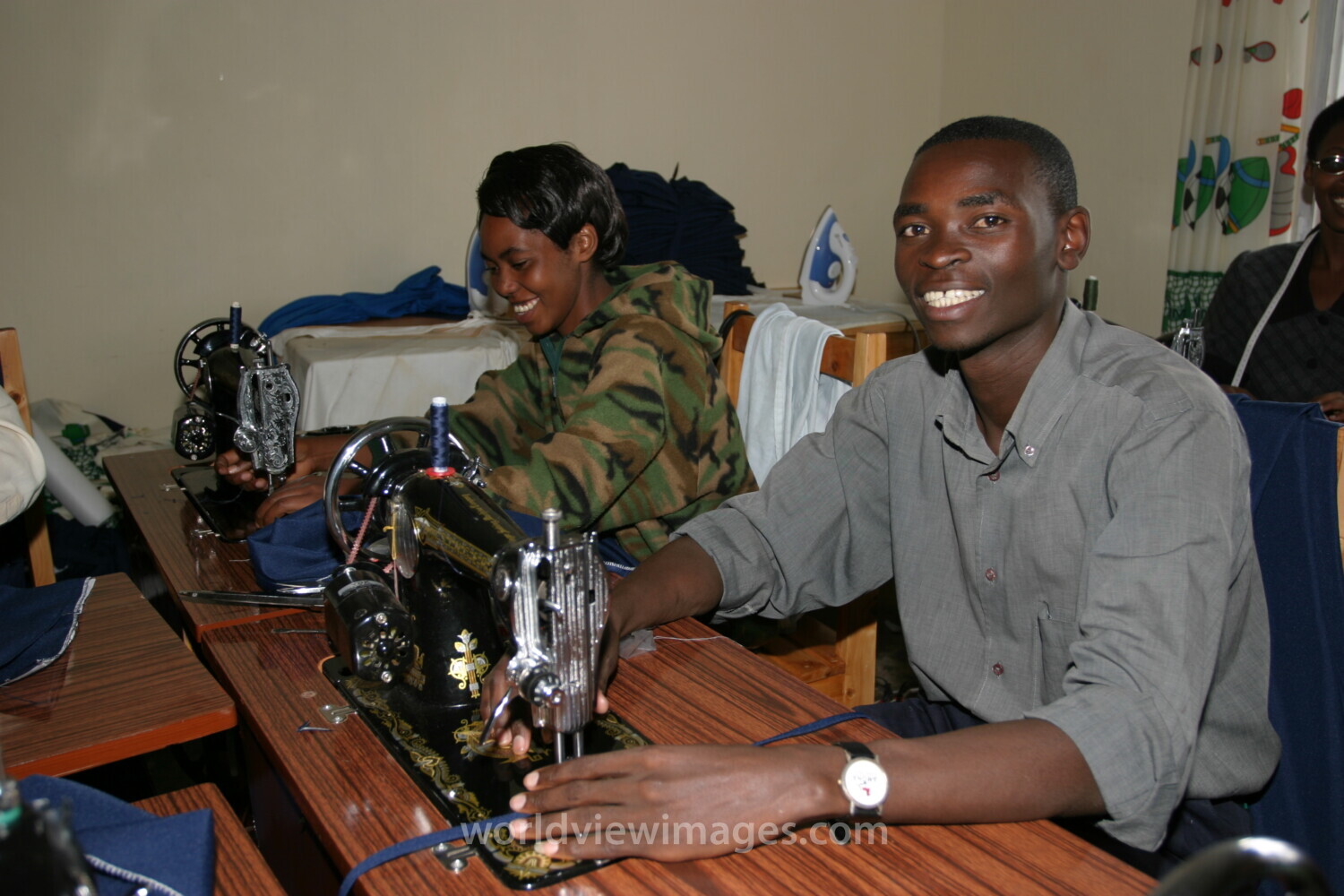 Learning to Sew in Rwanda