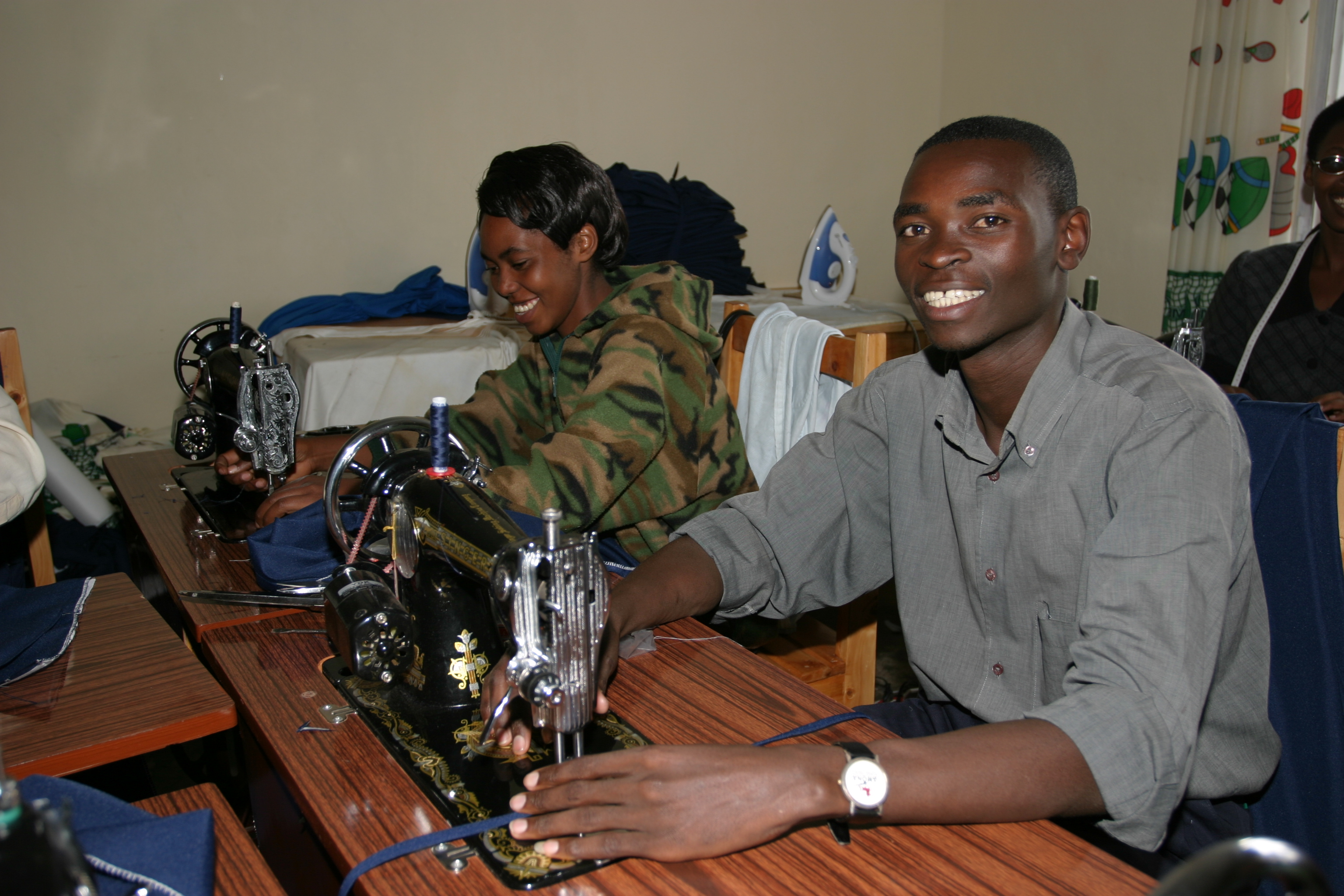 Learning to Sew in Rwanda