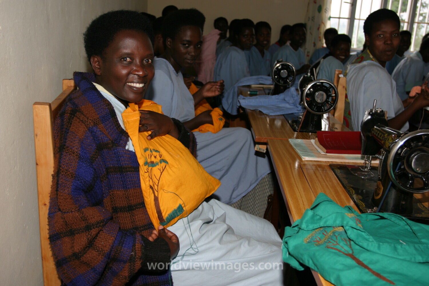 Learning to Sew in Rwanda