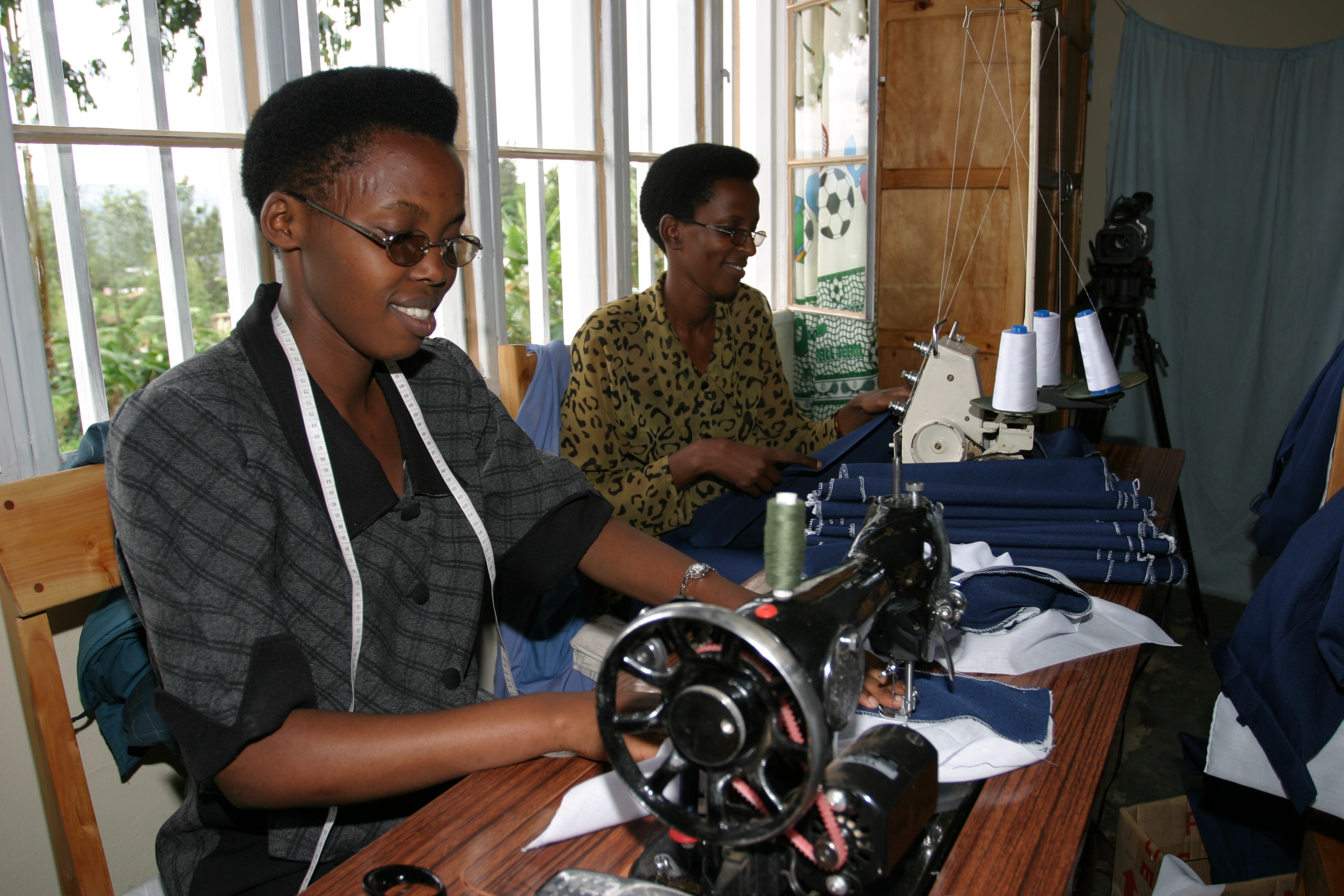 Learning to Sew in Rwanda