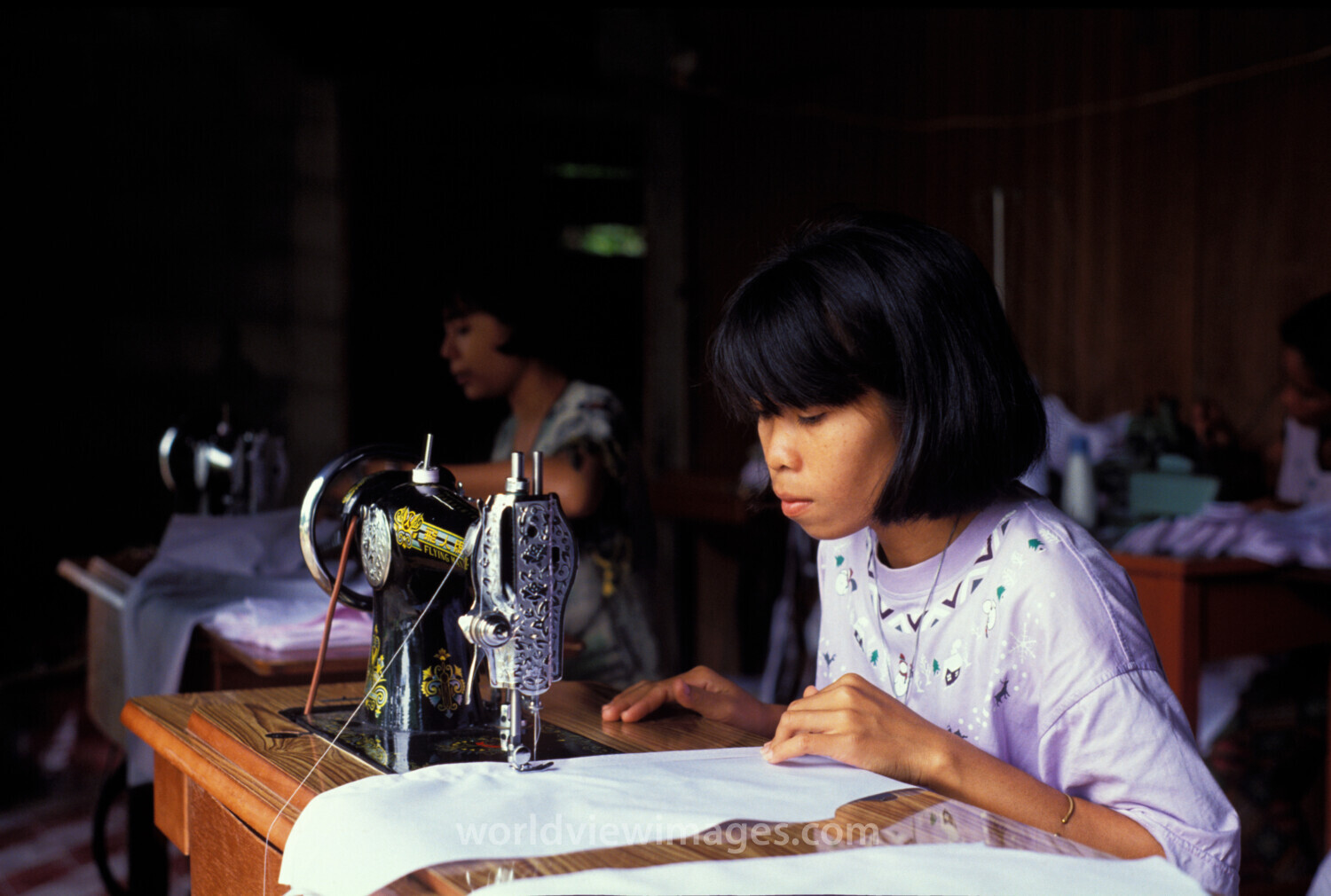 Learning to Sew in Thailand