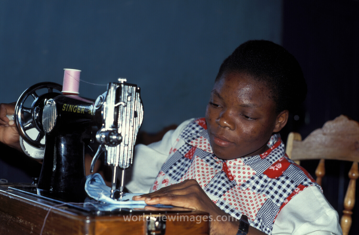 Learning to Sew in Kenya