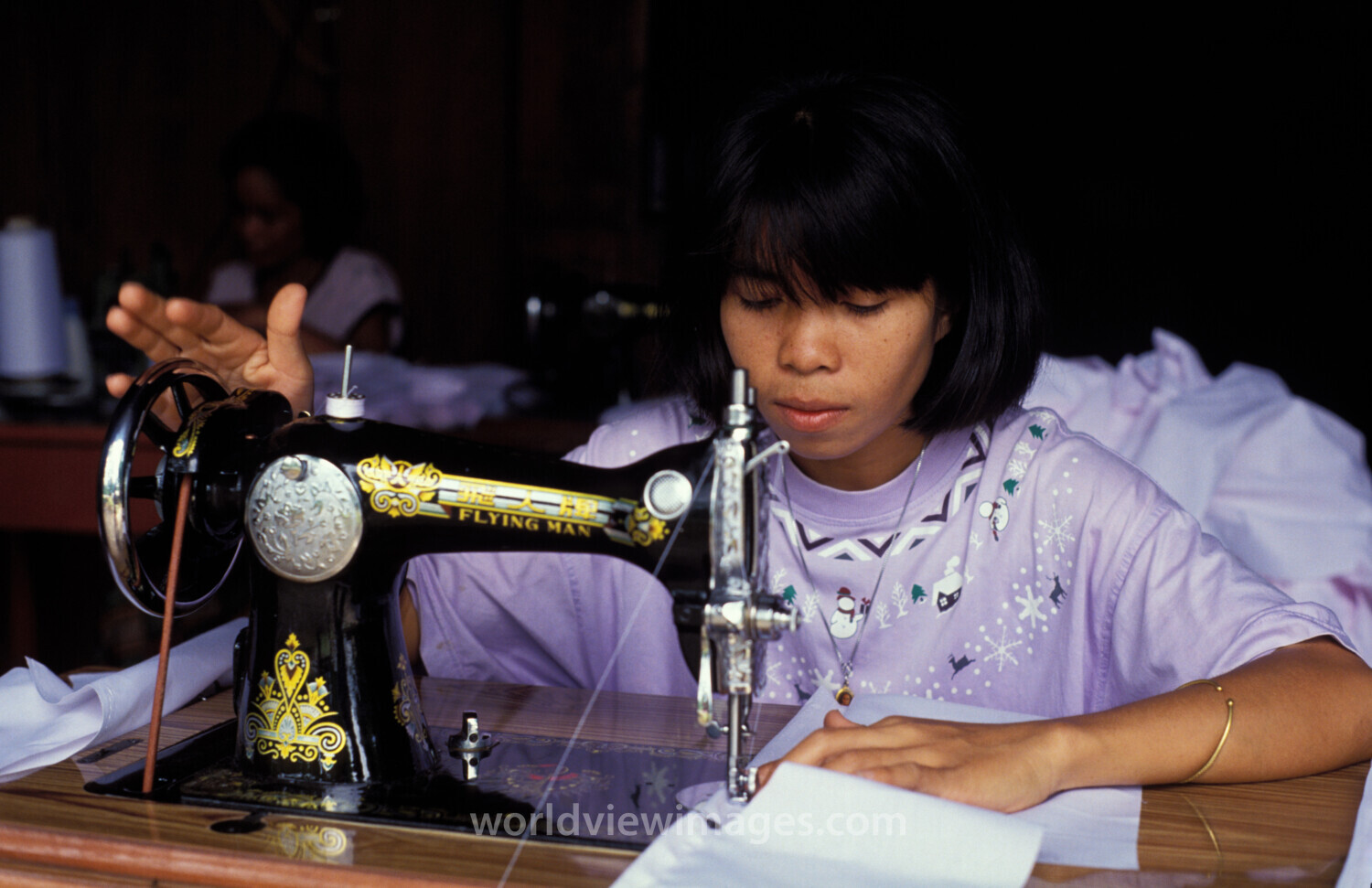 Learning to Sew in Thailand