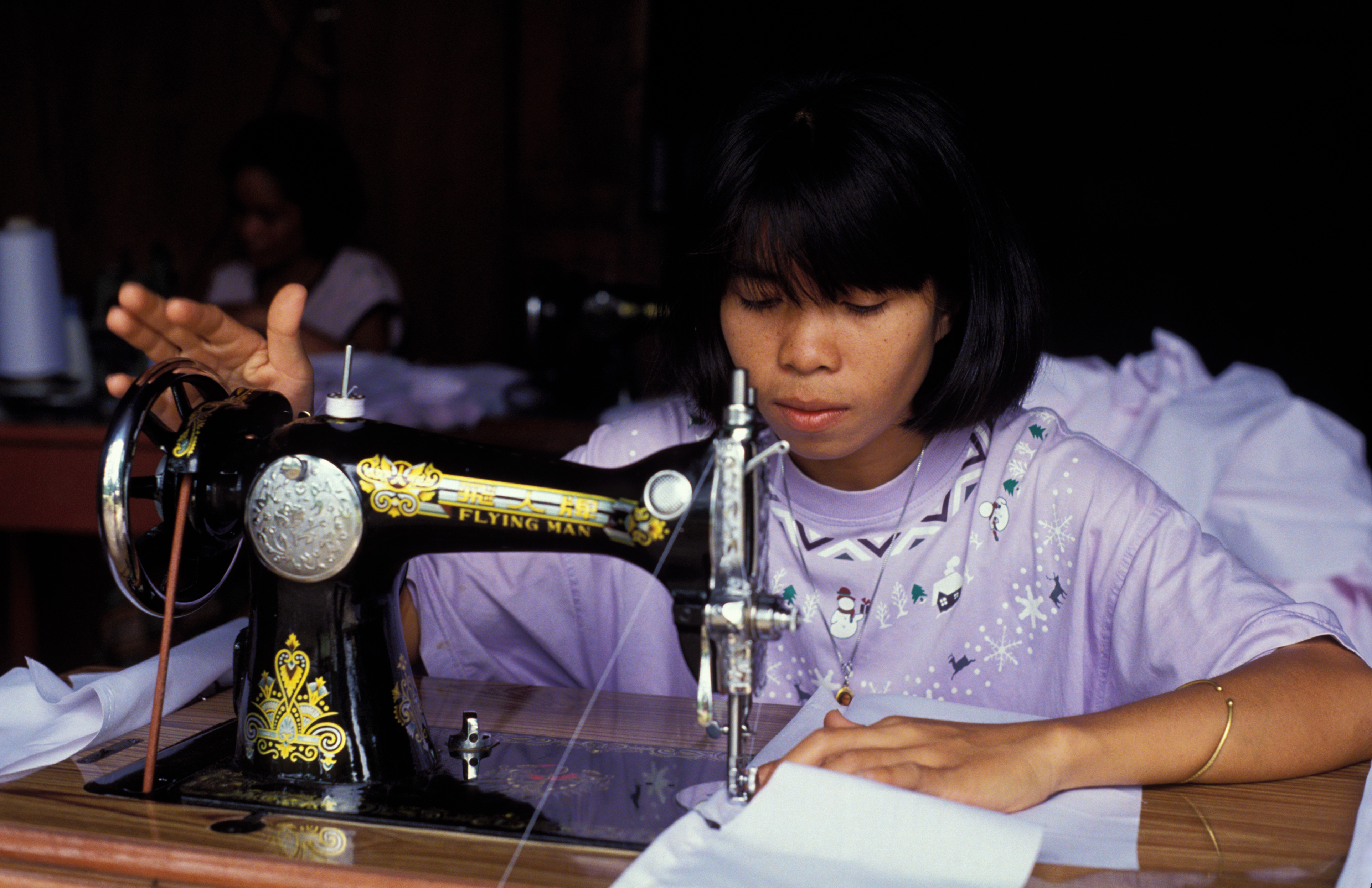 Learning to Sew in Thailand