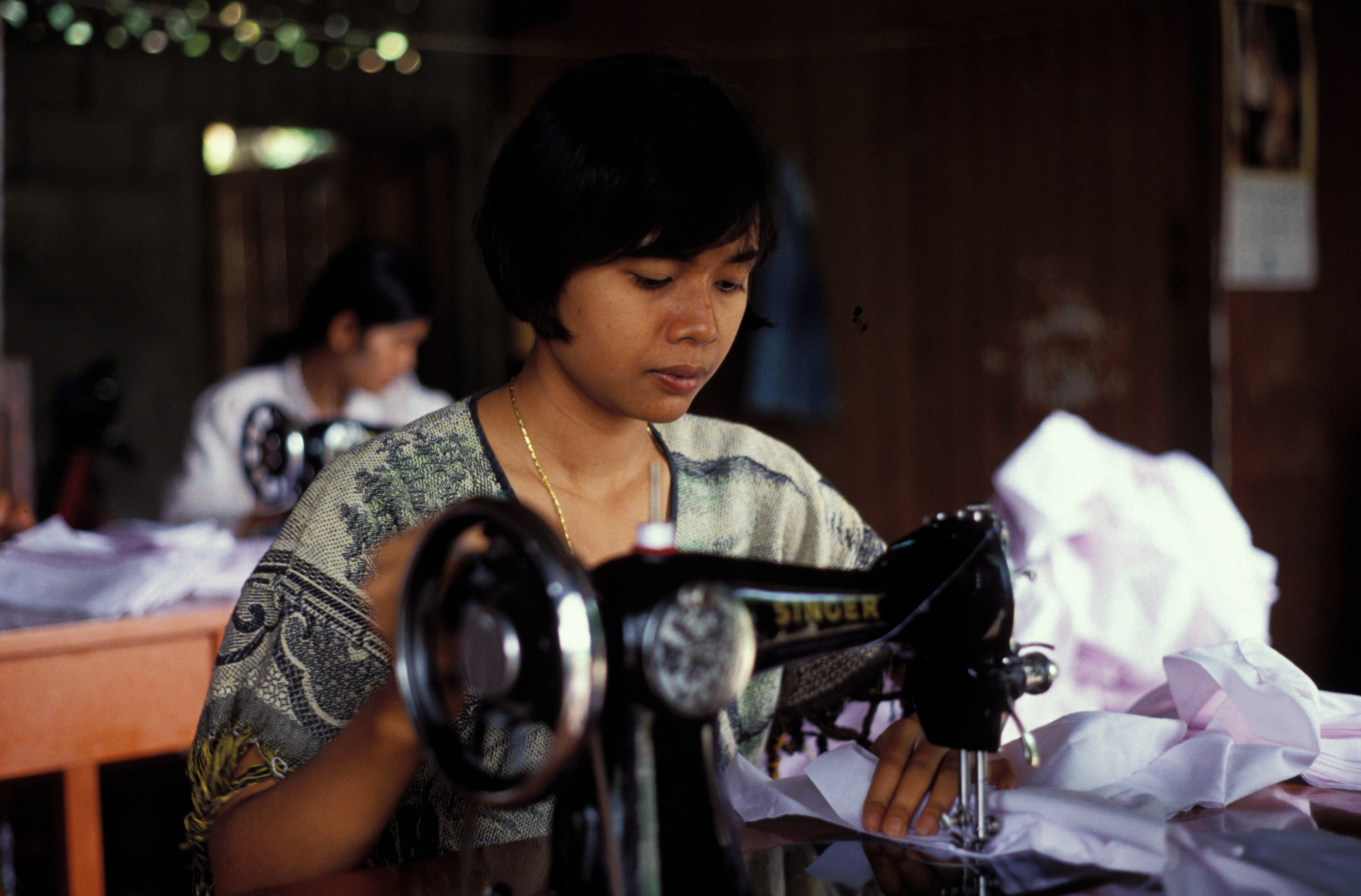 Learning to Sew in Thailand