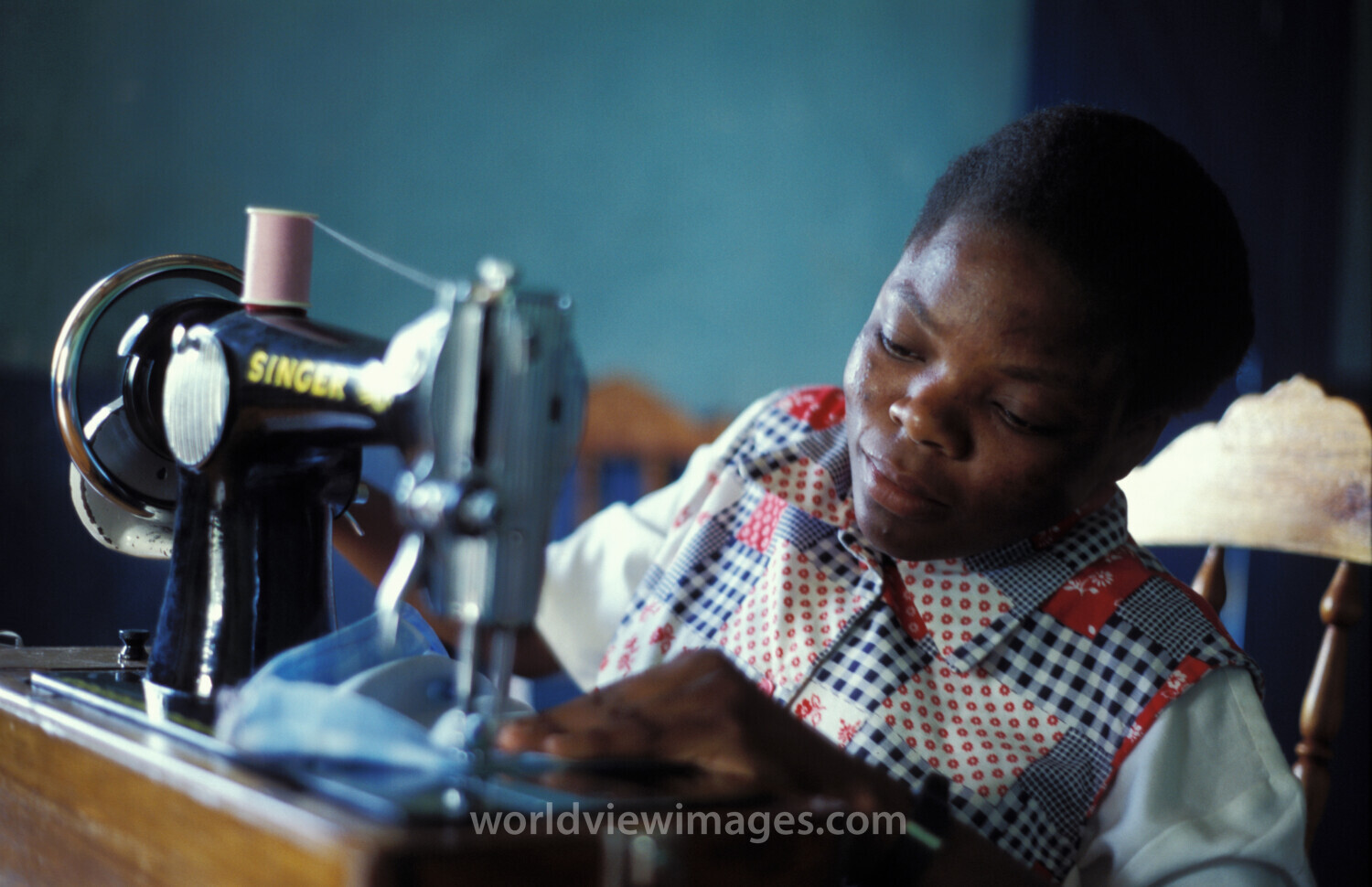 Learning to Sew in Kenya