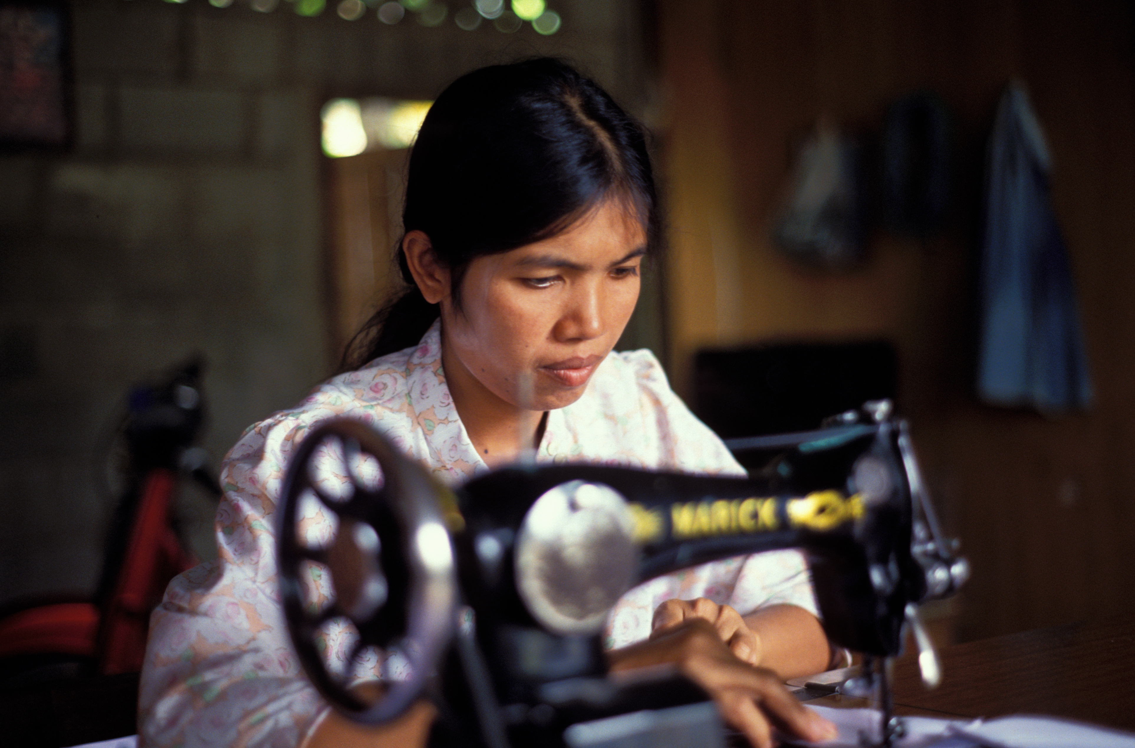 Learning to Sew in Thailand