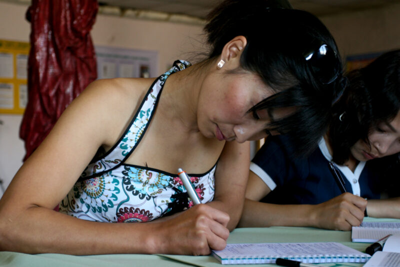 Learning Small Business Skills in Mongolia — Women in Mongolia learn new, income generating skills from ADRA — Education, Income Generation, Mongolia, Womens...