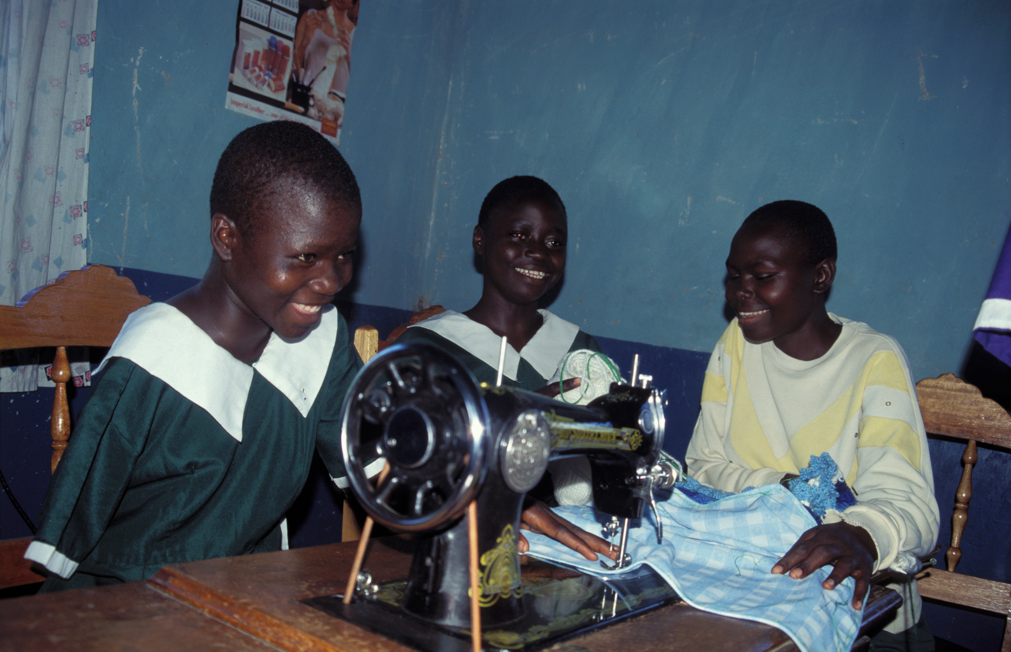 Learning to Sew in Kenya