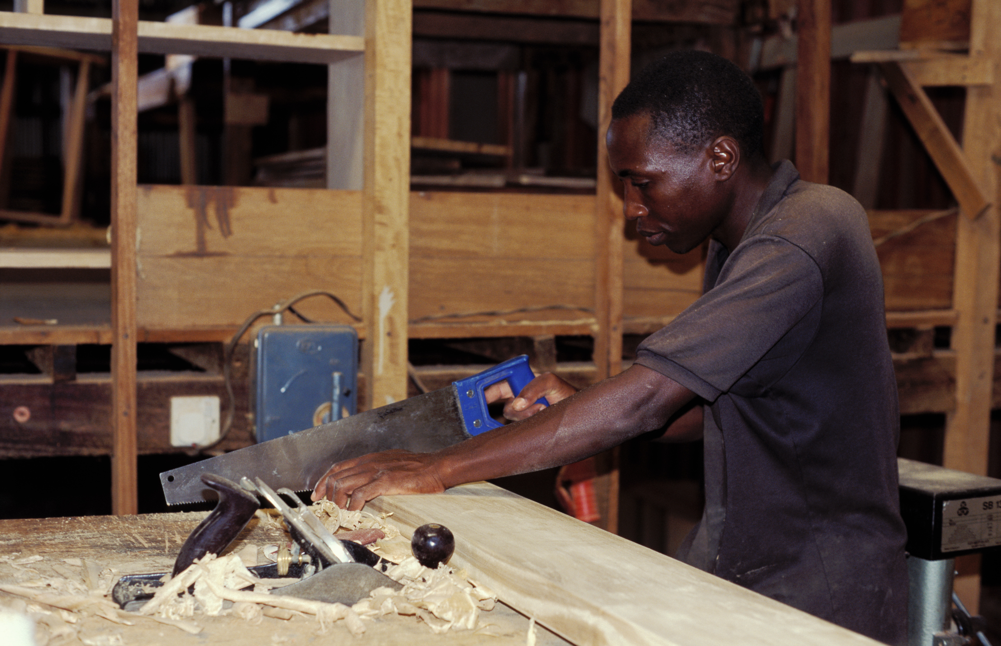 Woodworking in Uganda