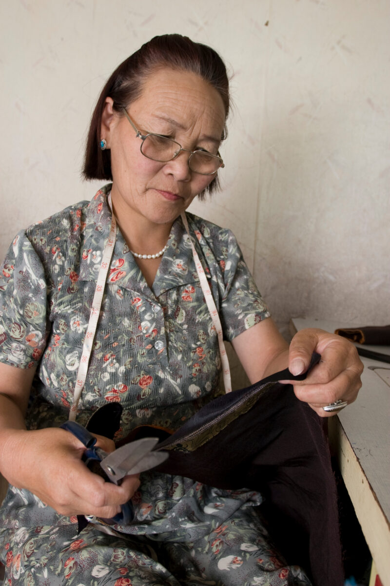 Sewing for Profit in Mongolia — Women in Mongolia learn new, income generating skills from ADRA — Income Generation, Mongolia, poverty reduction, sewing, woman