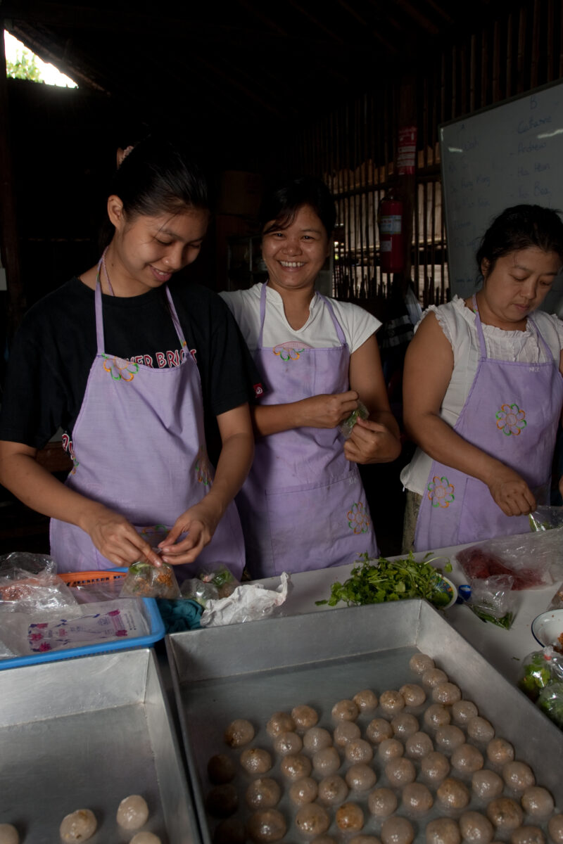 Learning Cooking Skills in Thailand — In a Karen refugee camp, people have few options for income — Thailand, Karen, refugee, refugees, refugee camp