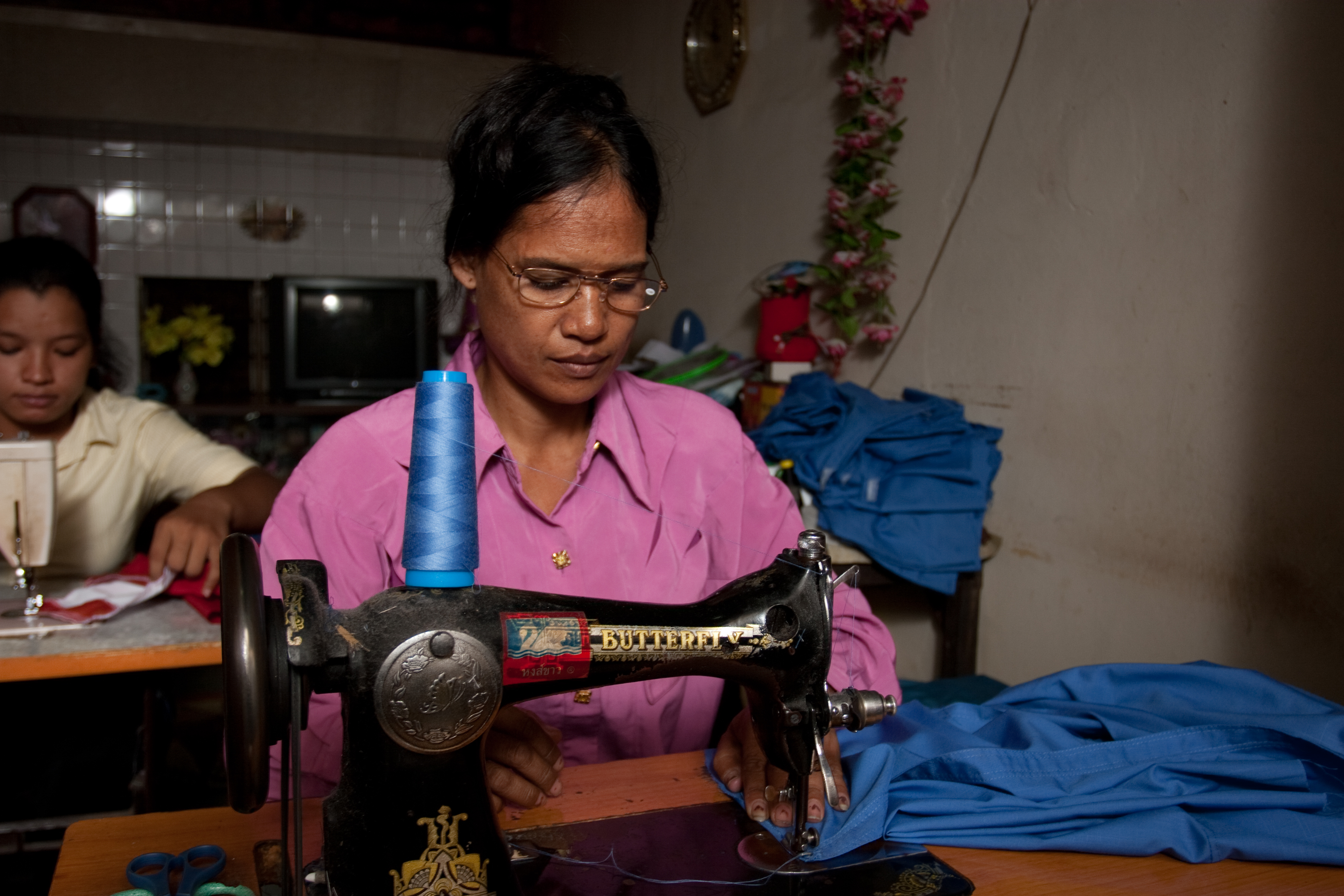 Learning to Sew in Cambodia