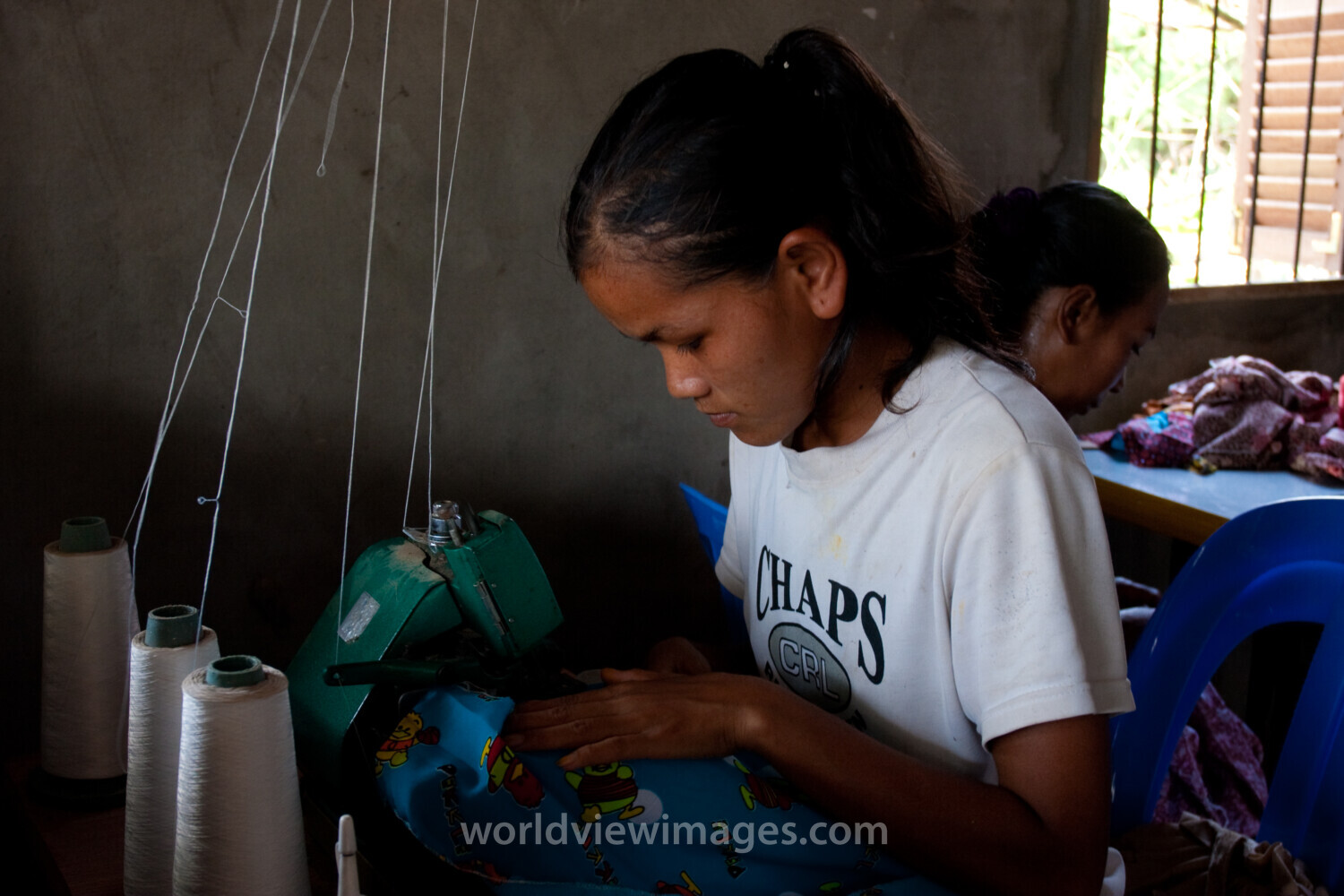 Learning to Sew in Cambodia